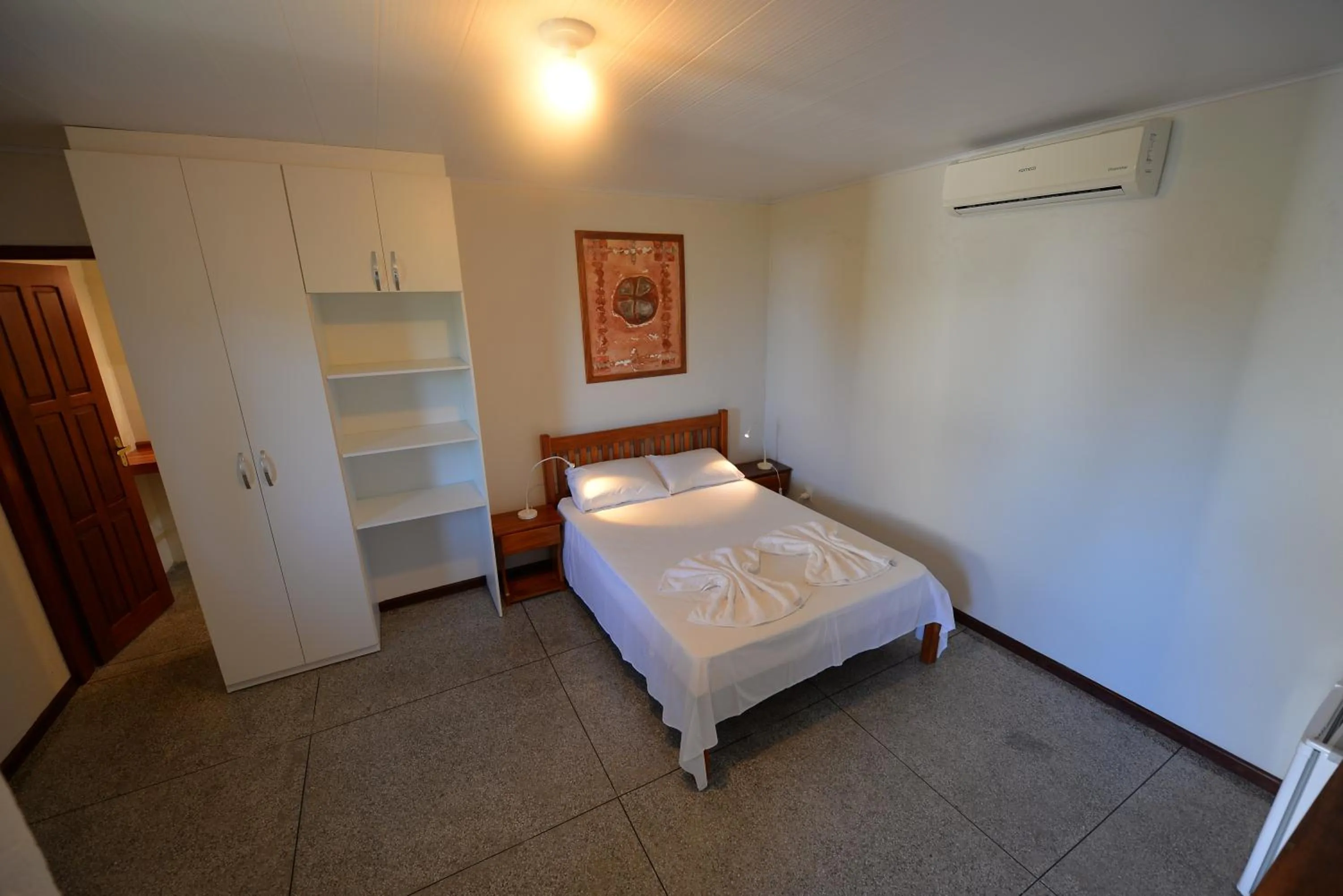 Bed in Pousada do Gunga