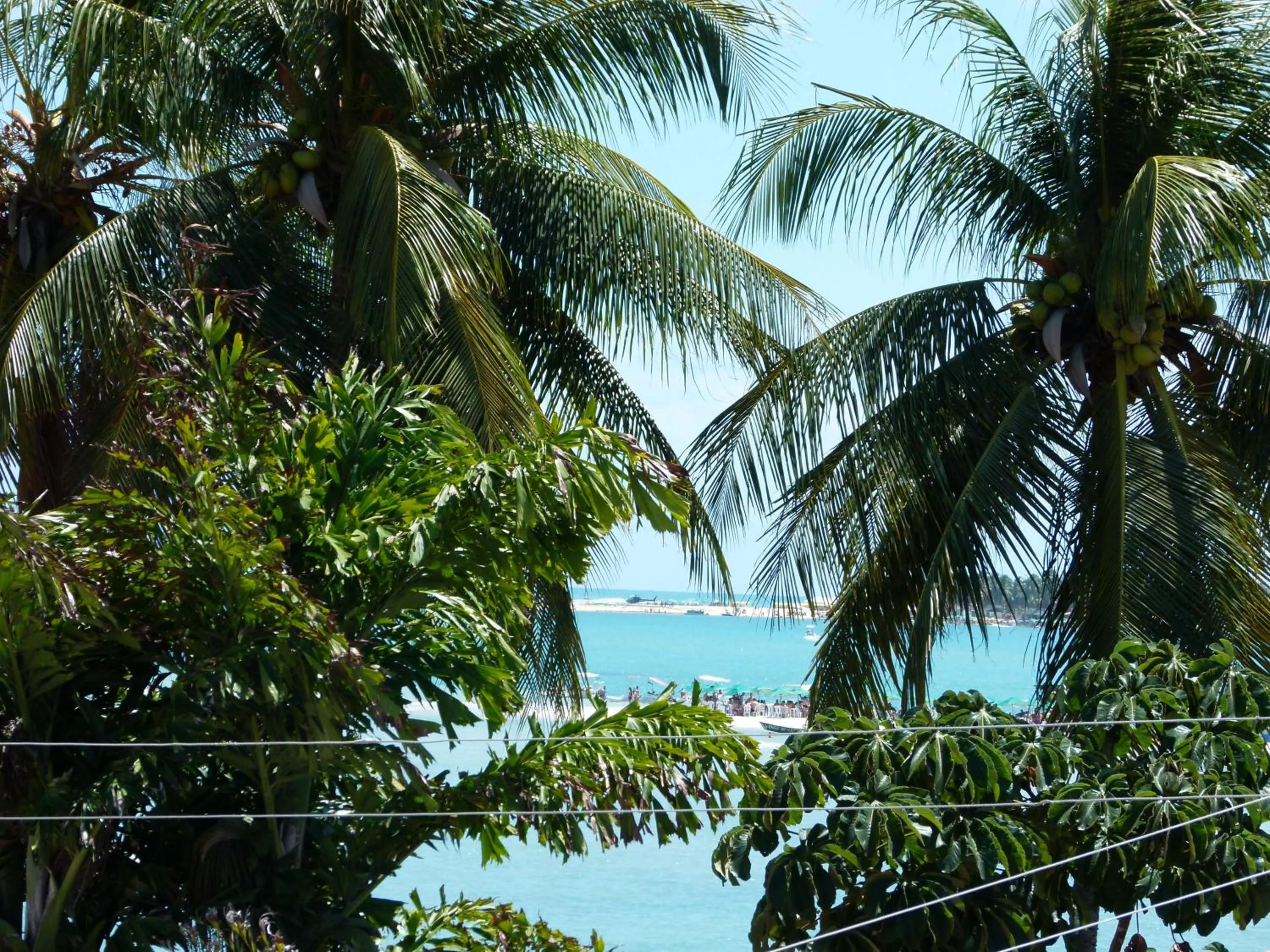 Natural landscape in Pousada do Gunga