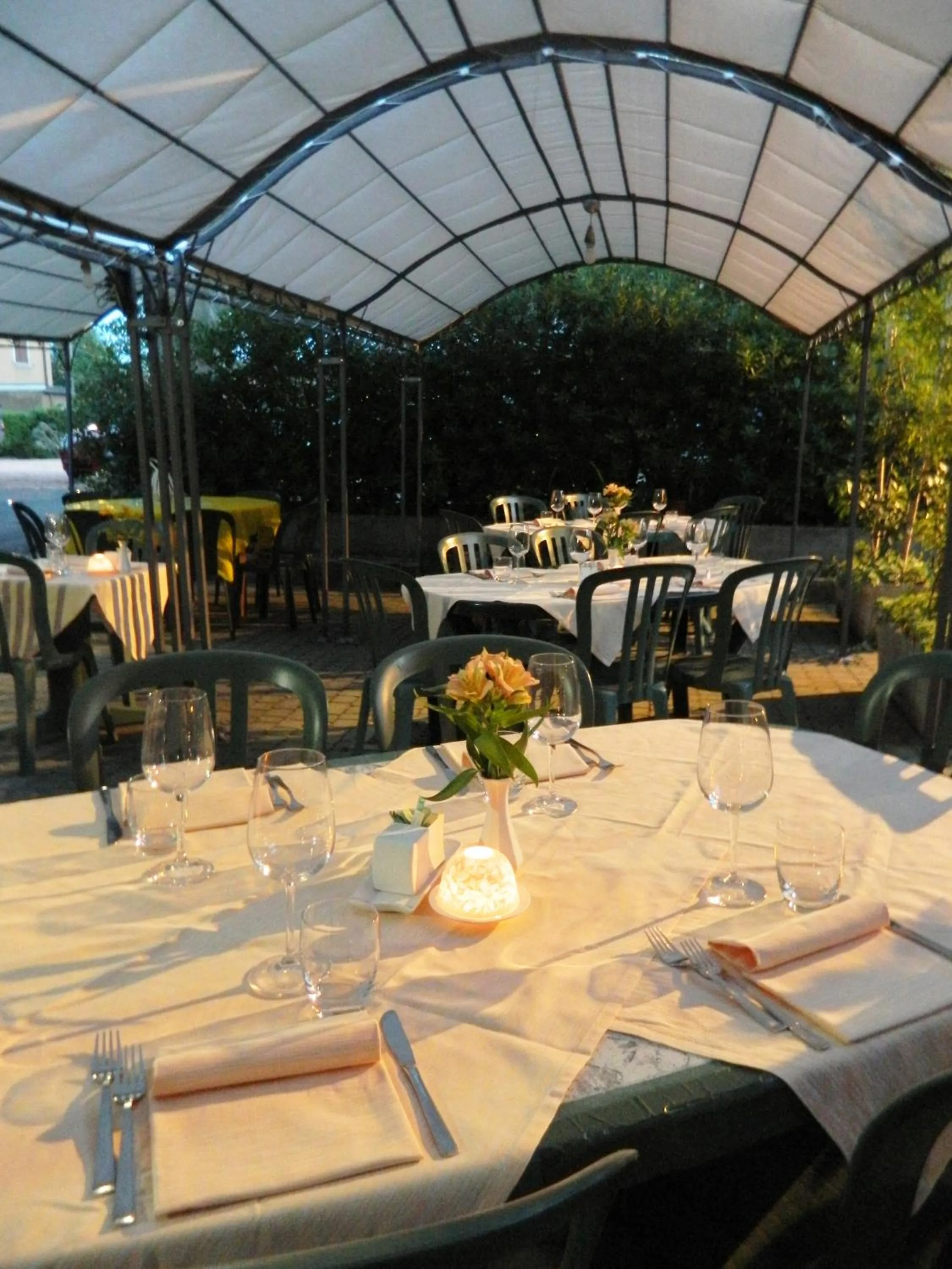 Patio in Albergo Michieletto