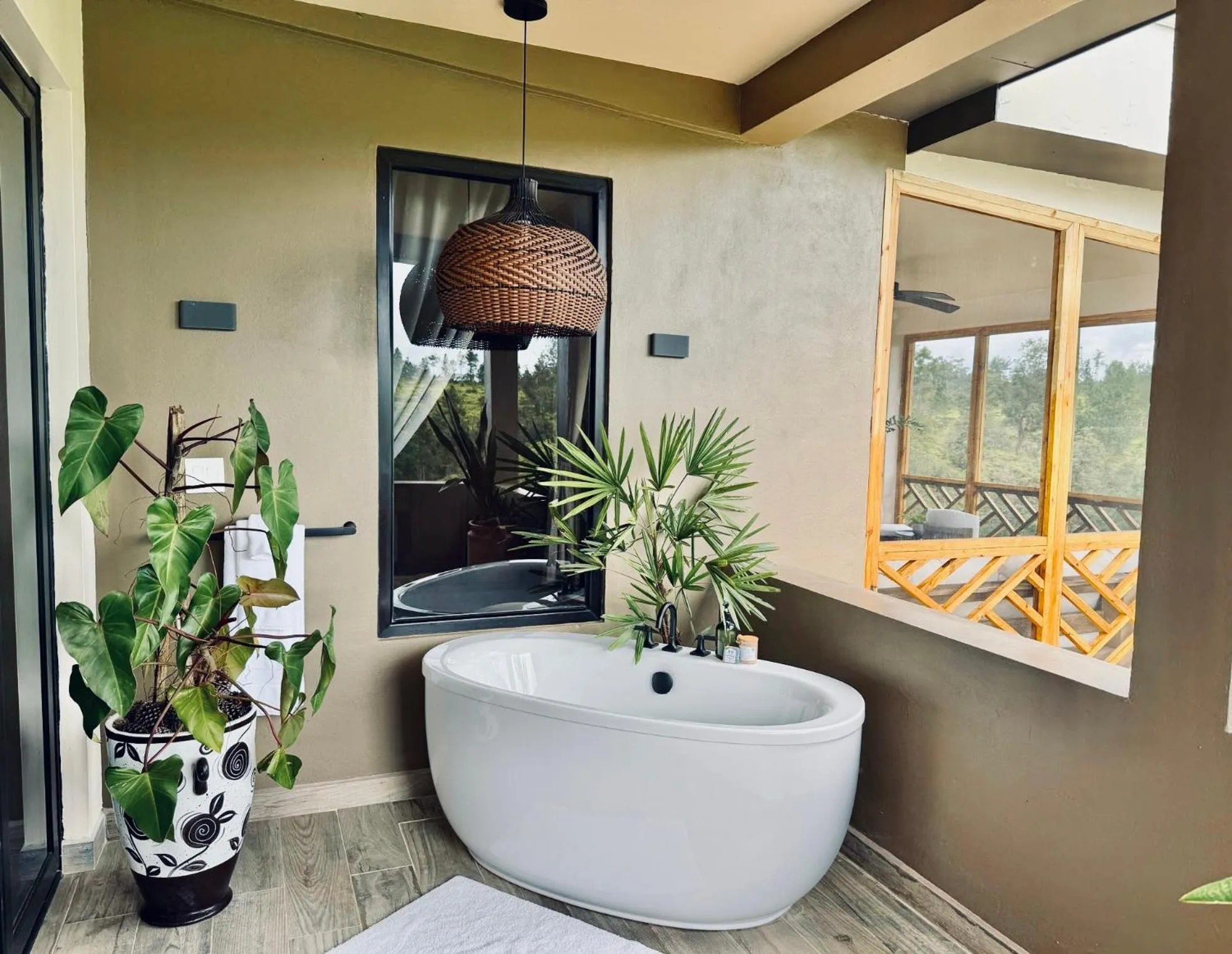 Garden in Hidden Valley Wilderness Lodge