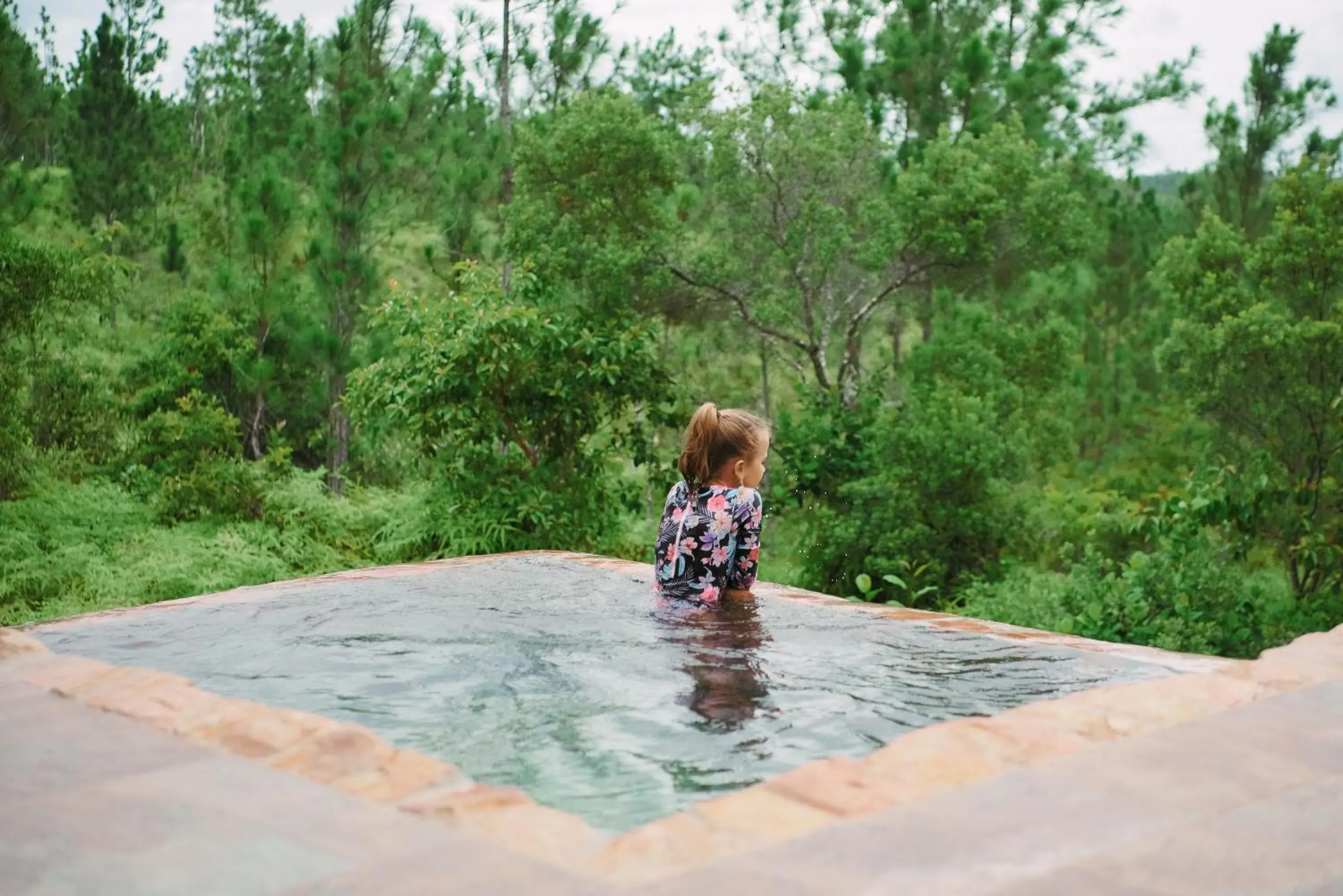 Swimming pool in Hidden Valley Wilderness Lodge Swimming pool in Hidden Valley Wilderness Lodge