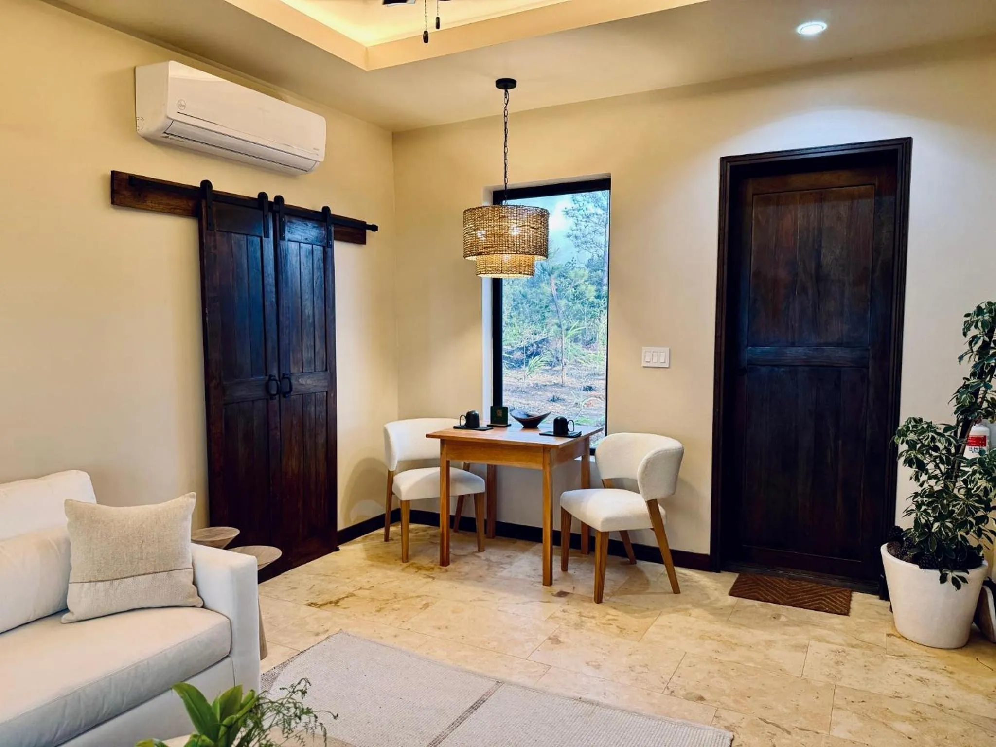 Living room in Hidden Valley Wilderness Lodge