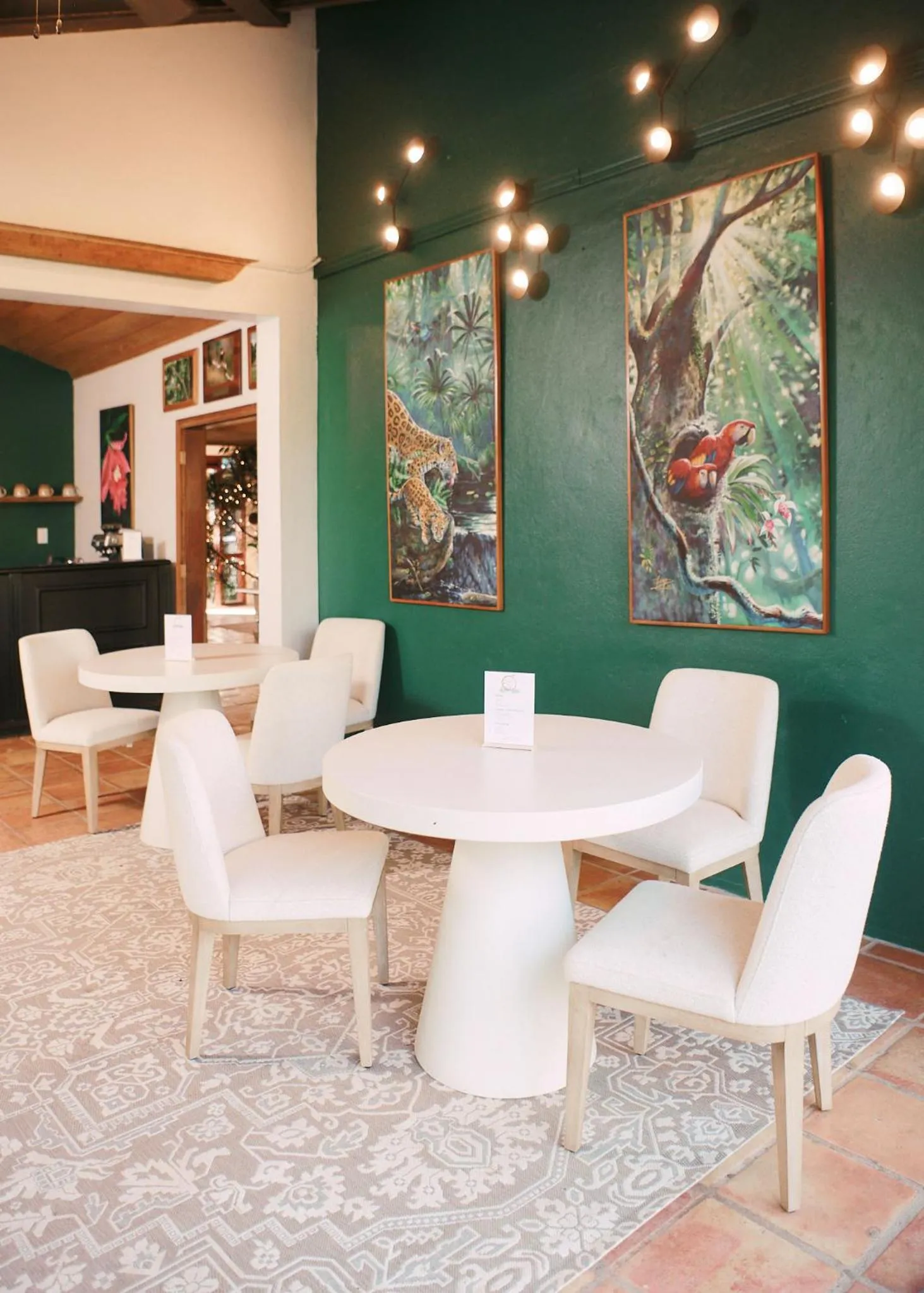 Living room in Hidden Valley Wilderness Lodge