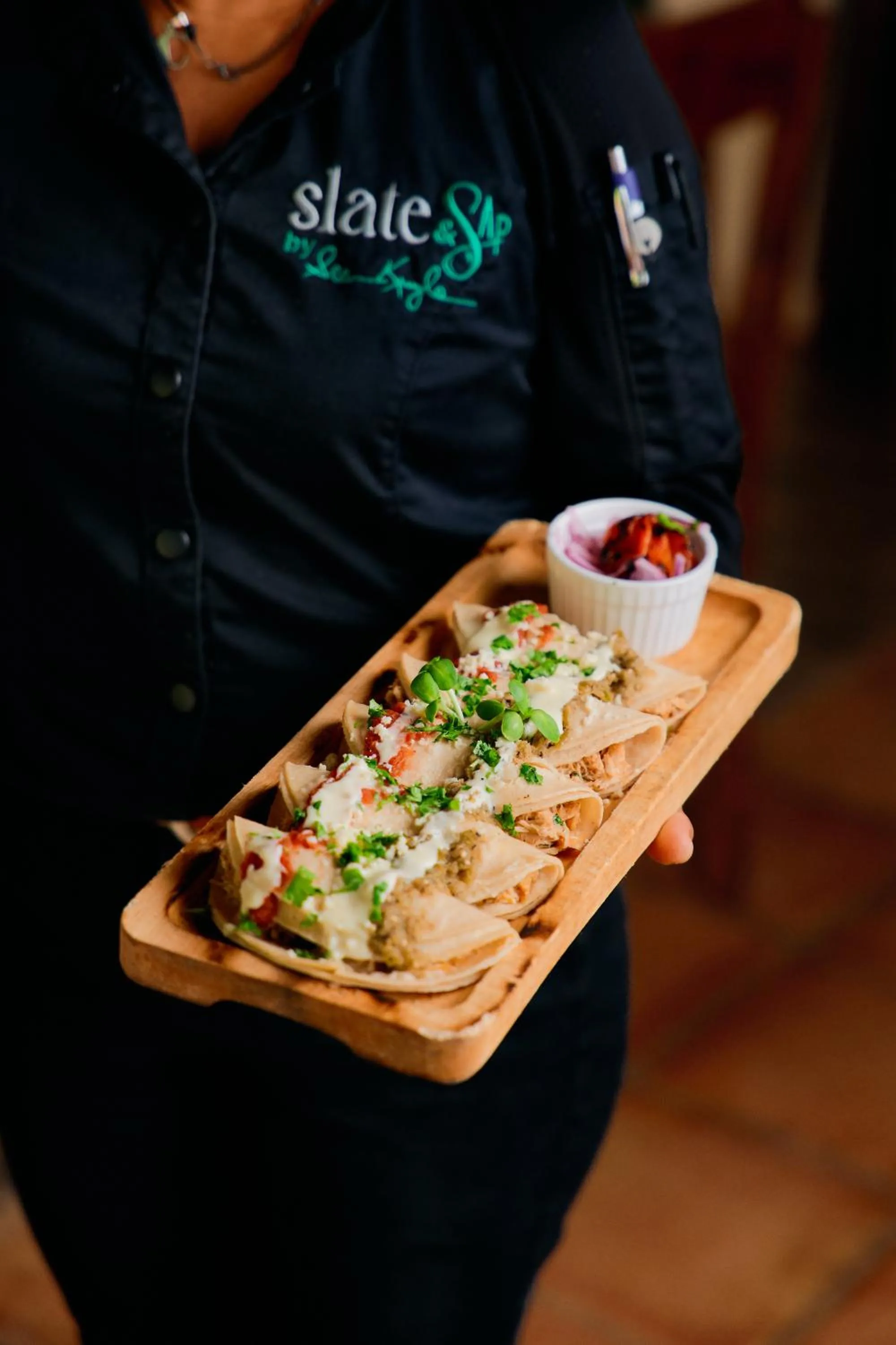 People in Hidden Valley Wilderness Lodge