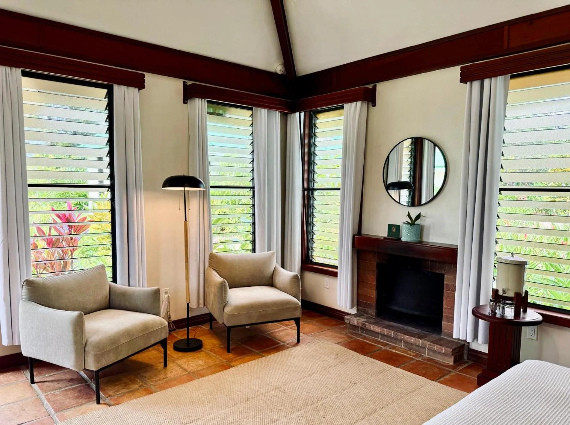 Bed in Hidden Valley Wilderness Lodge