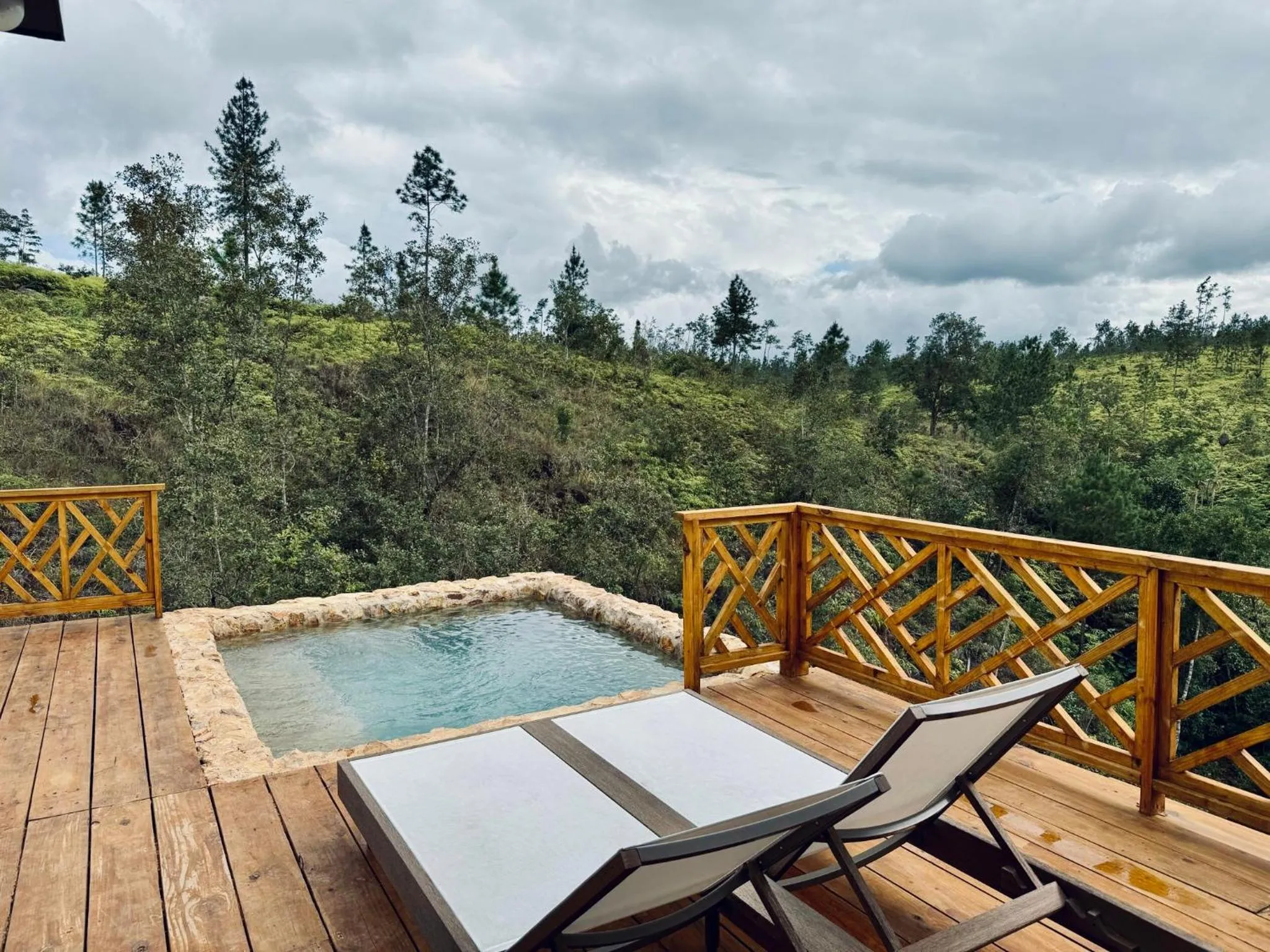 Patio in Hidden Valley Wilderness Lodge