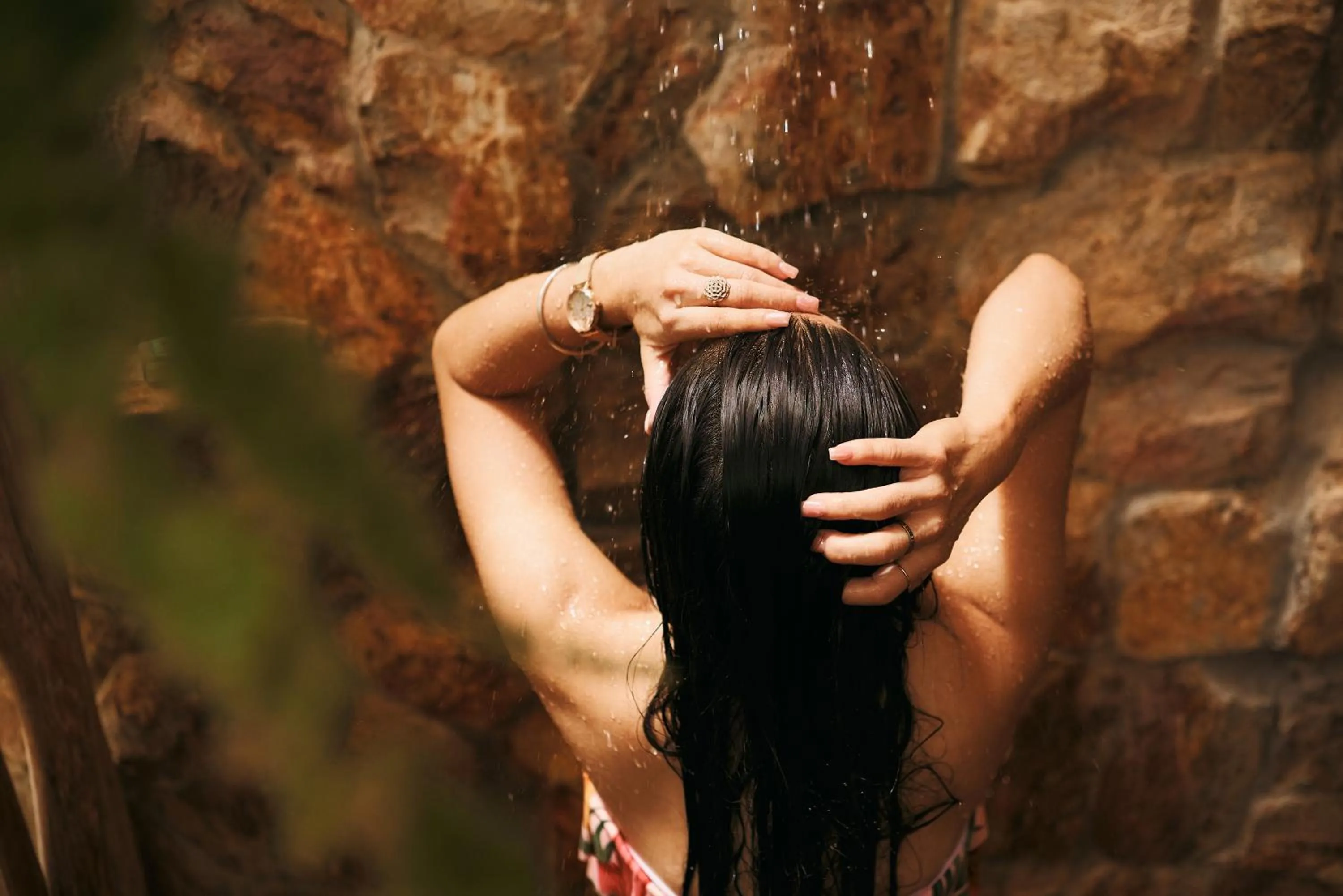 Shower in Hidden Valley Wilderness Lodge