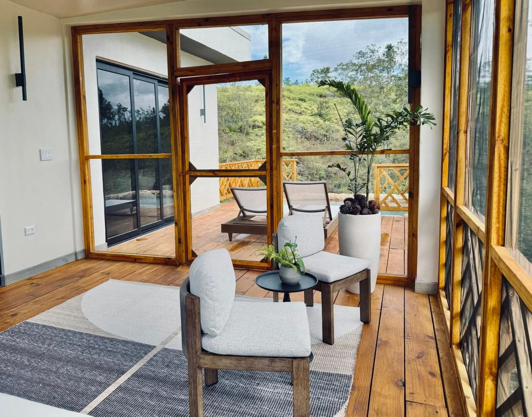 Patio in Hidden Valley Wilderness Lodge