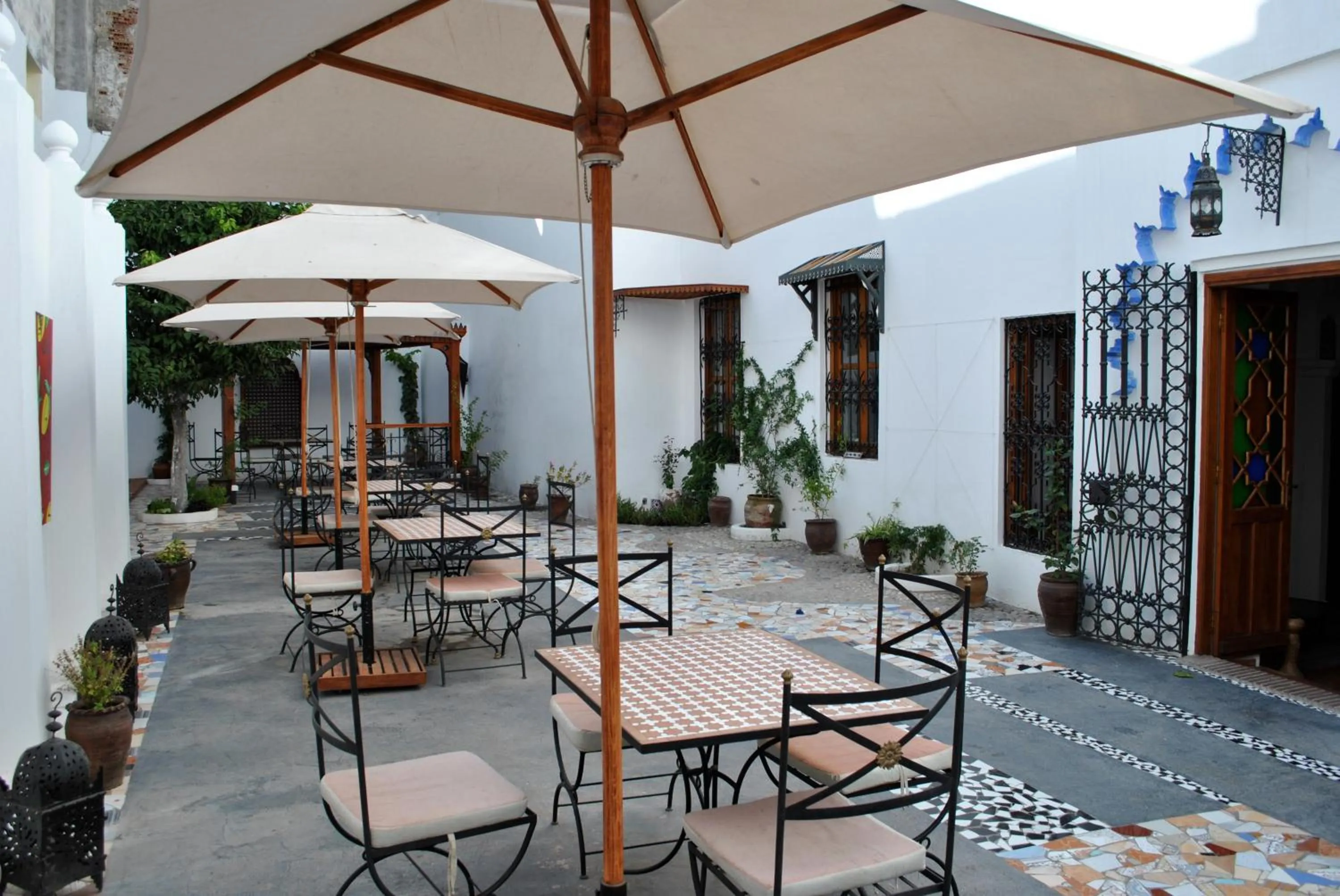 Balcony/Terrace in Hotel Blanco Riad