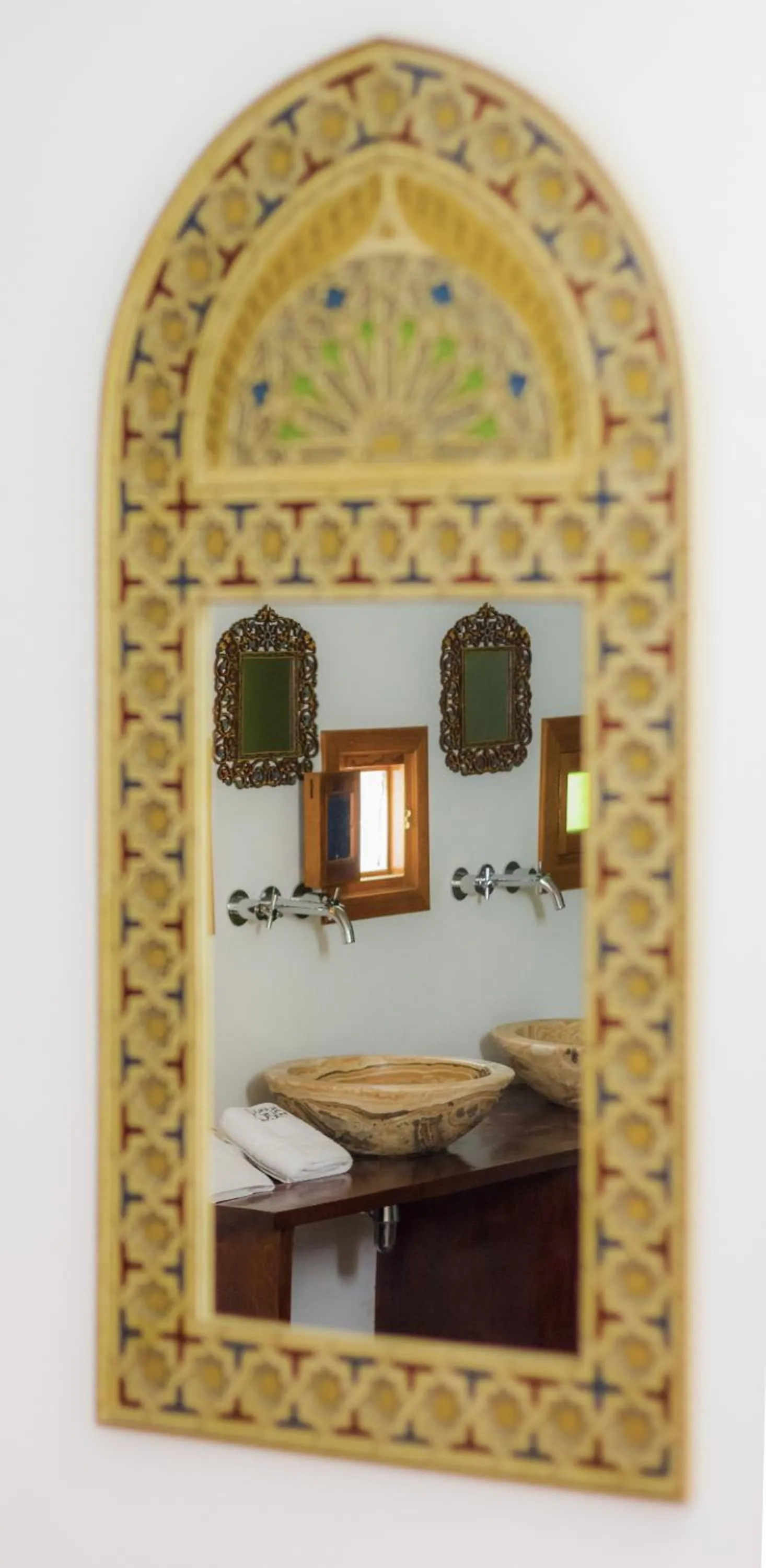 Decorative detail in Hotel Blanco Riad