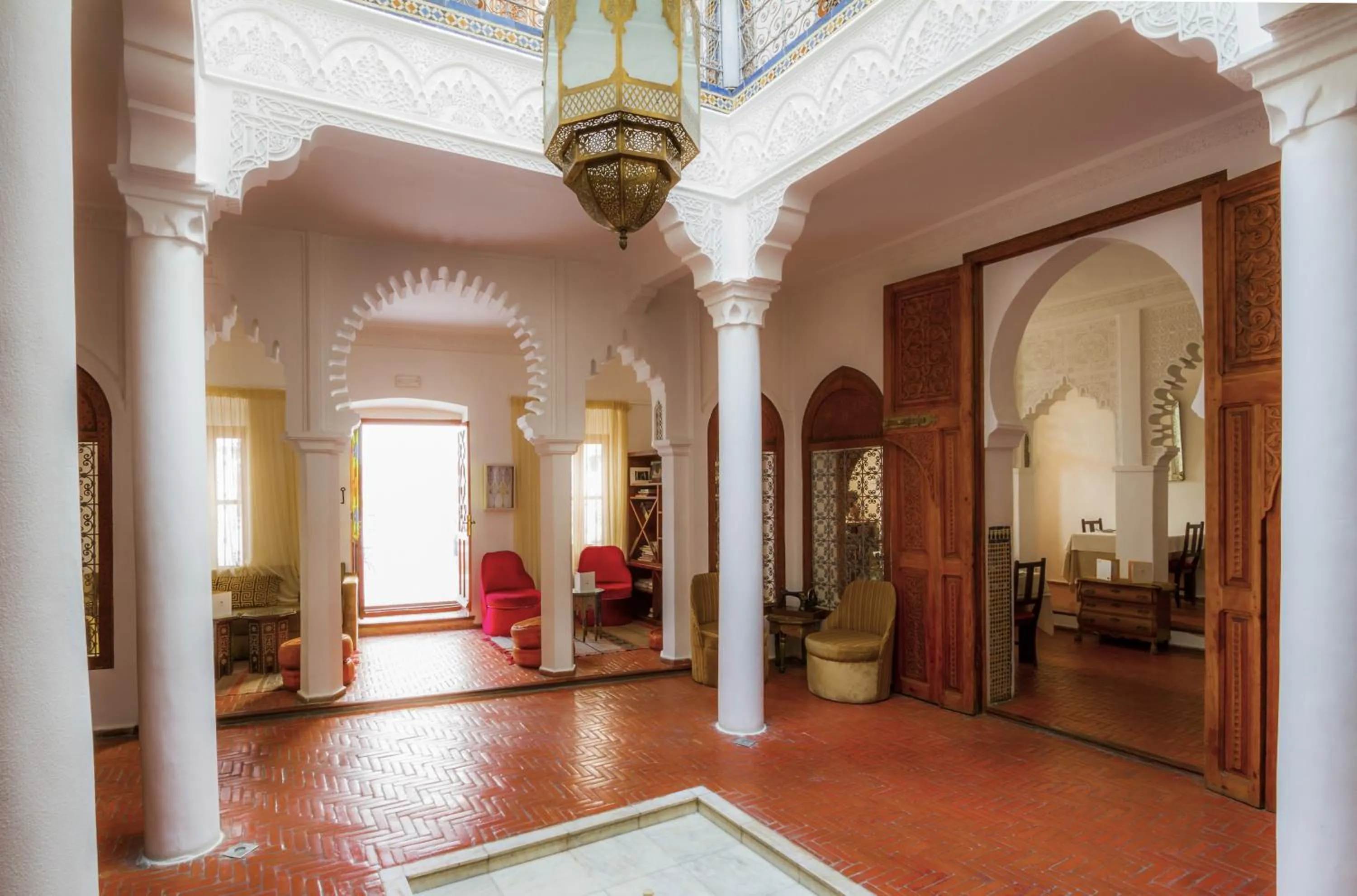 Lobby or reception in Hotel Blanco Riad