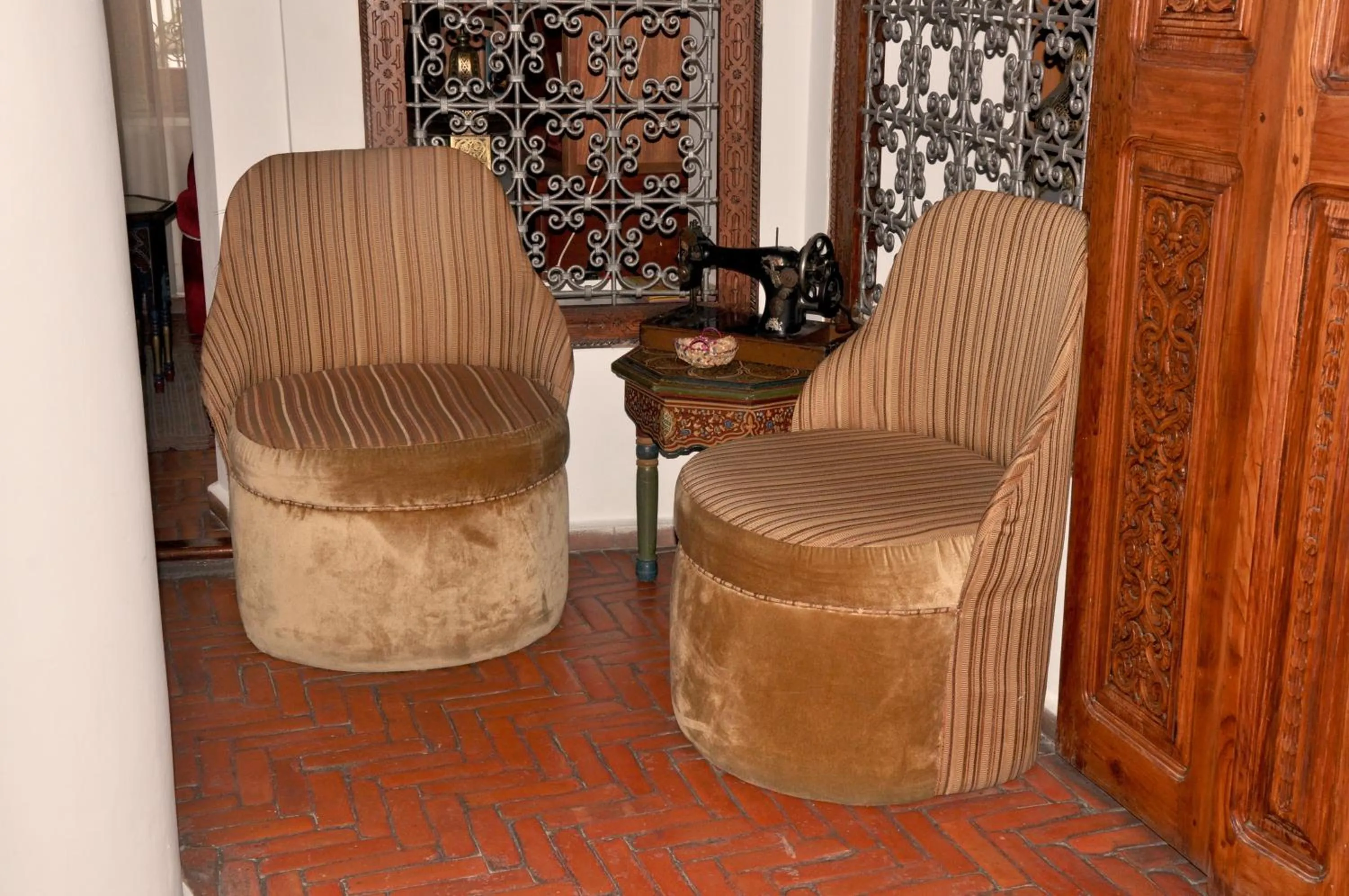 Living room in Hotel Blanco Riad