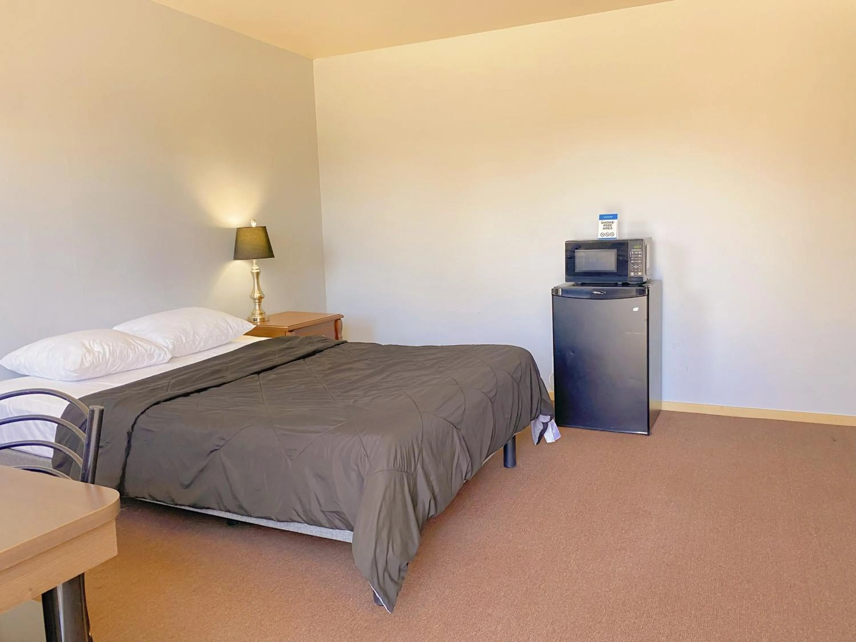 Bed in Motel Grande Ile