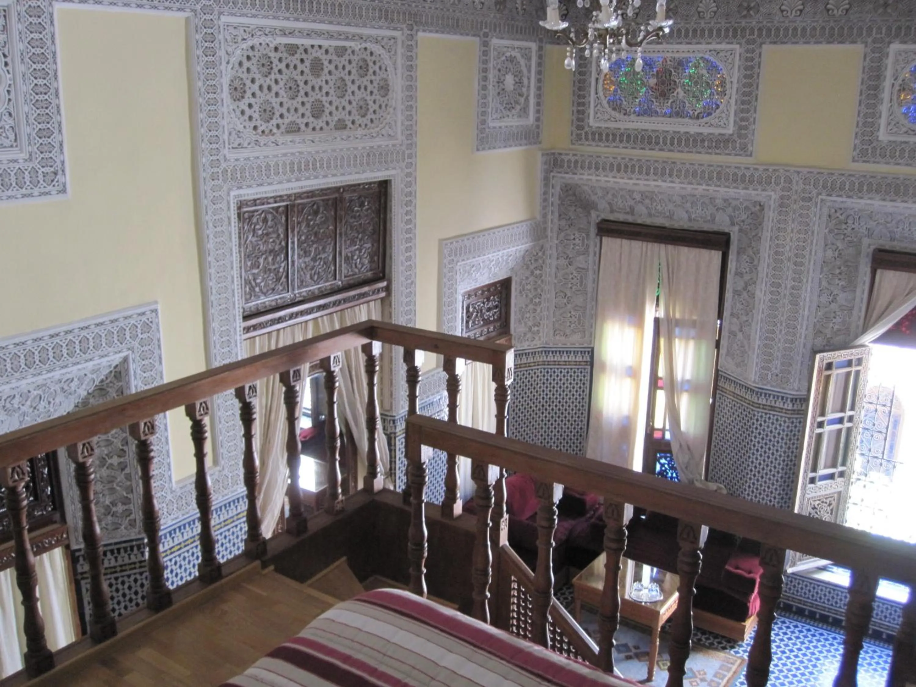 Decorative detail in Riad Jaouhara