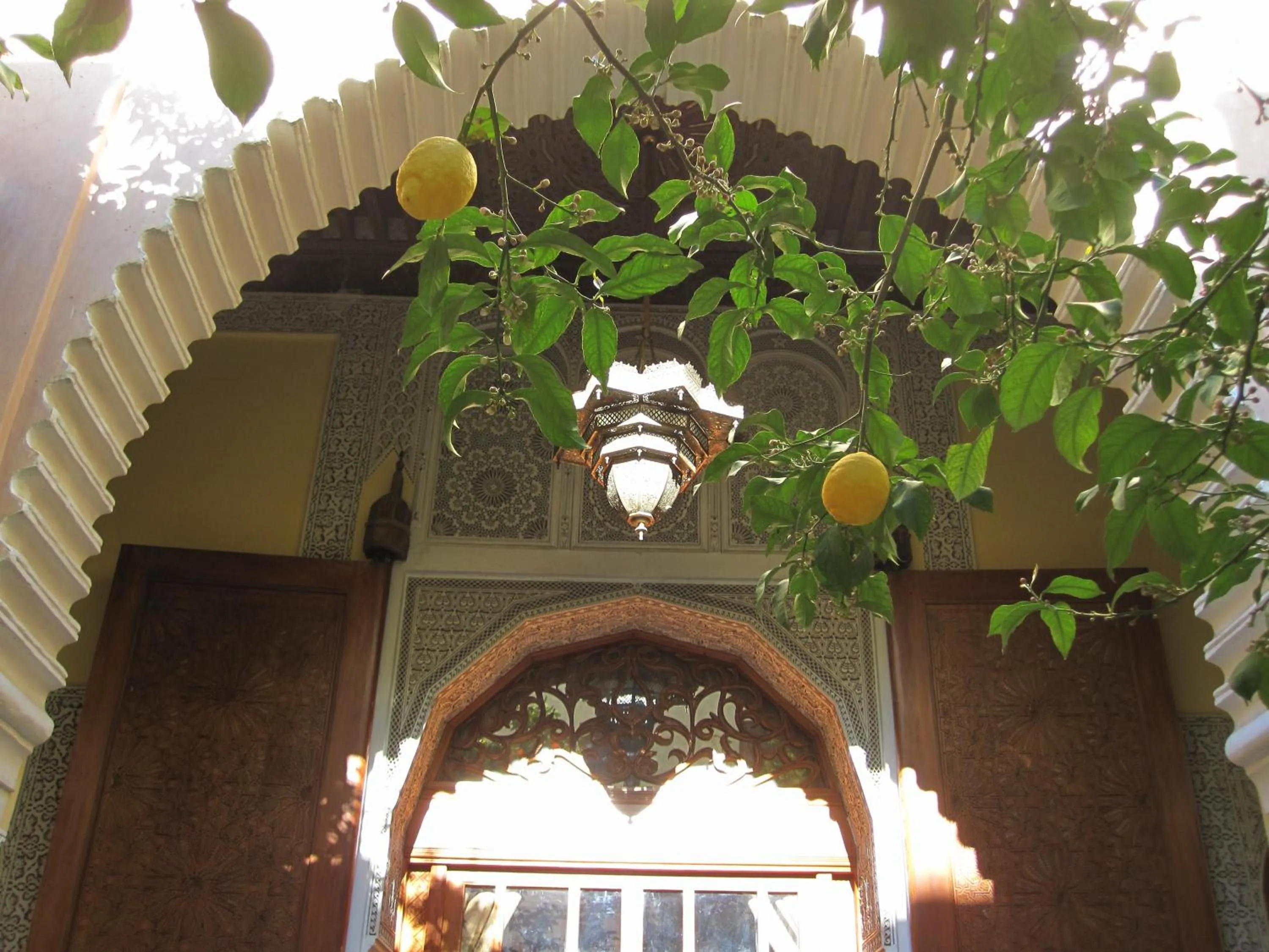 Decorative detail in Riad Jaouhara