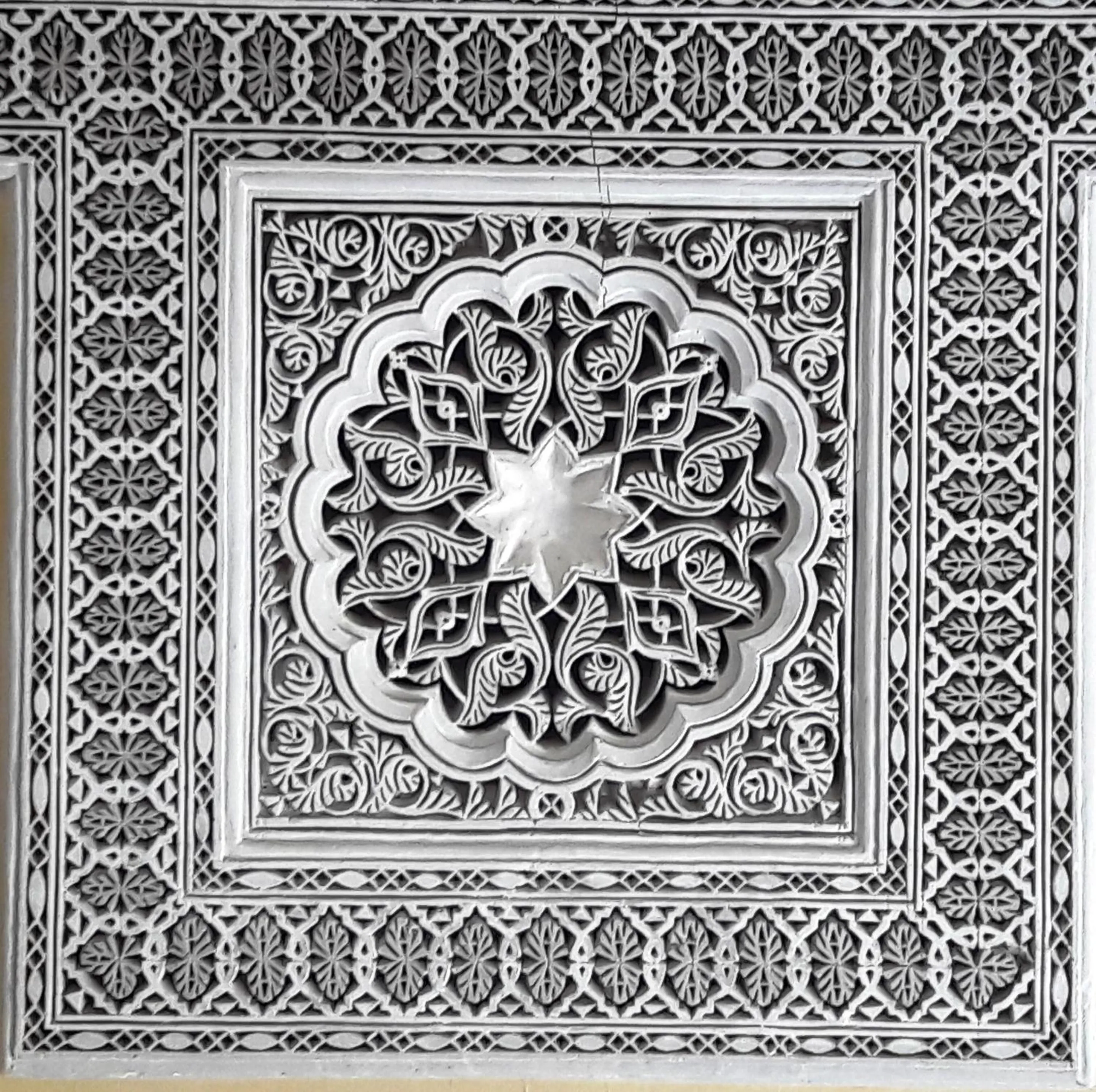 Decorative detail in Riad Jaouhara