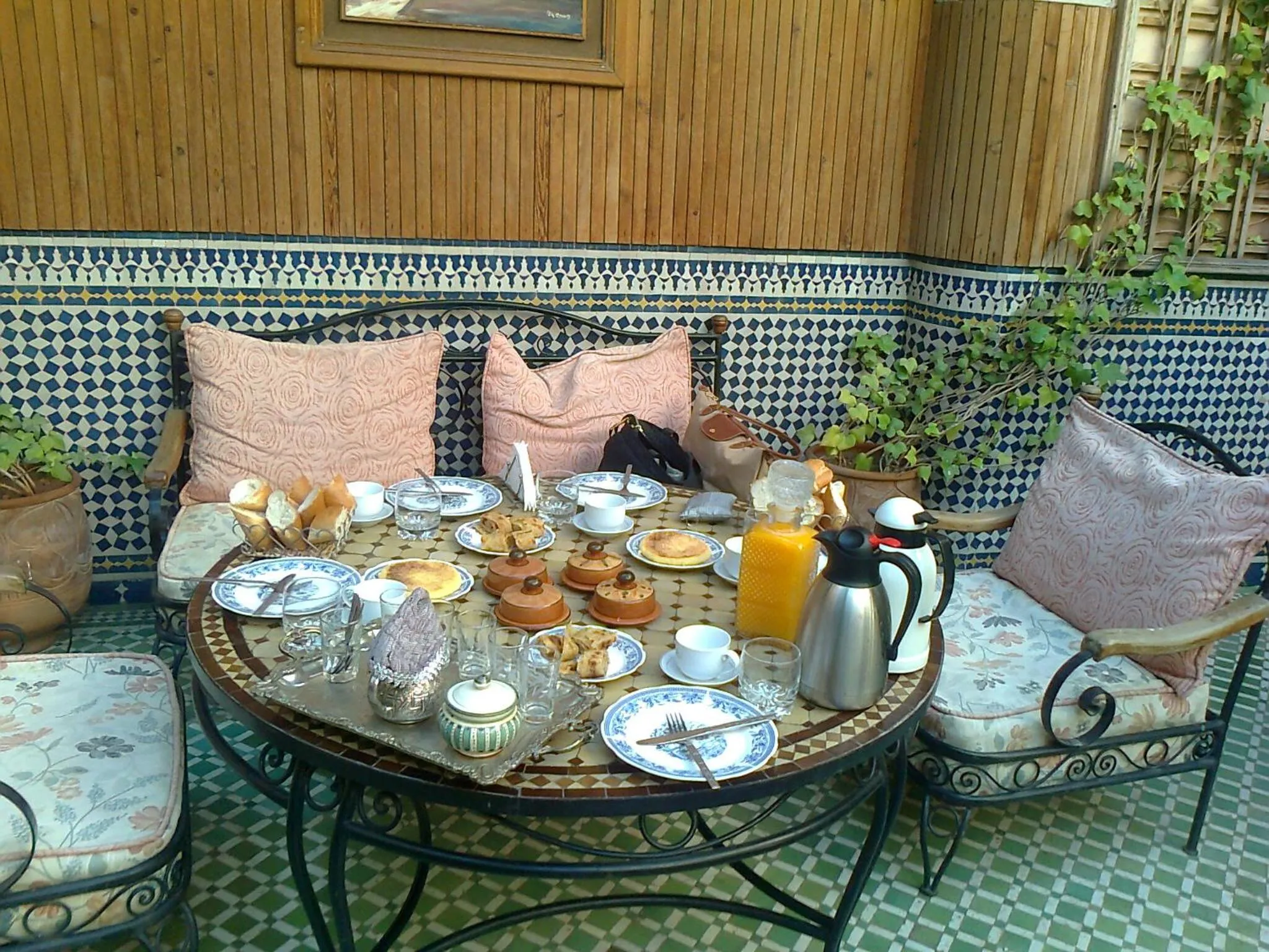 Breakfast in Riad Jaouhara