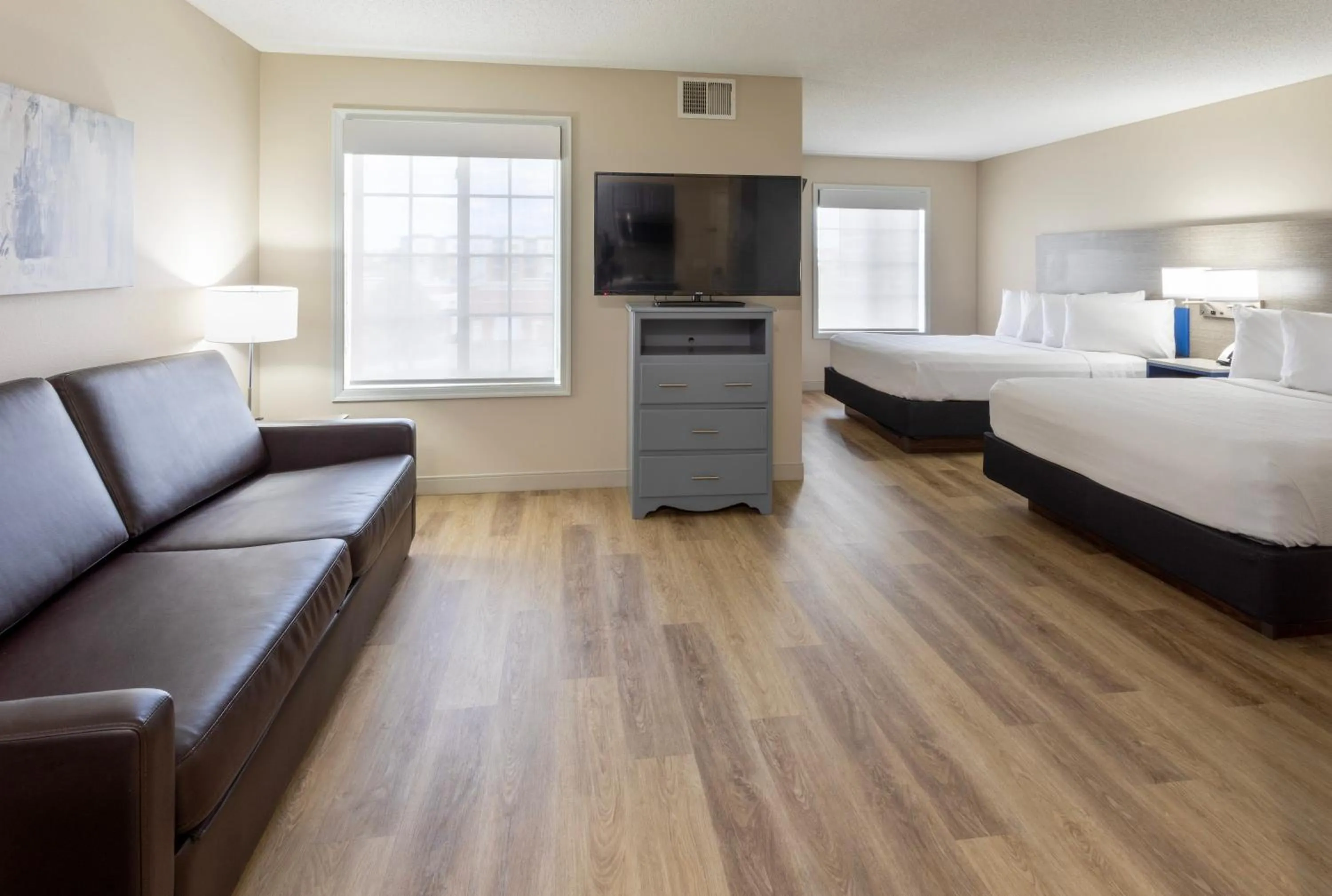 Bed in Grandstay Apple Valley