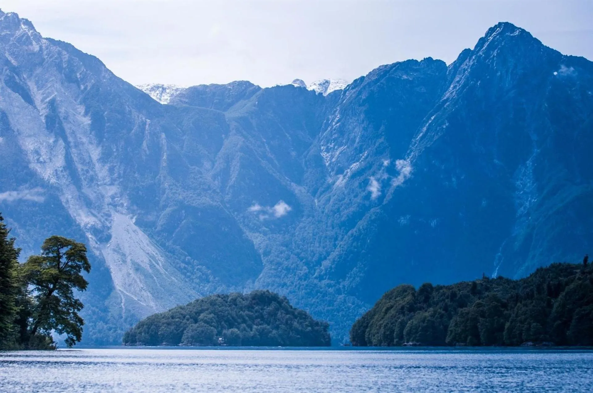 Neighbourhood in Yelcho en la Patagonia