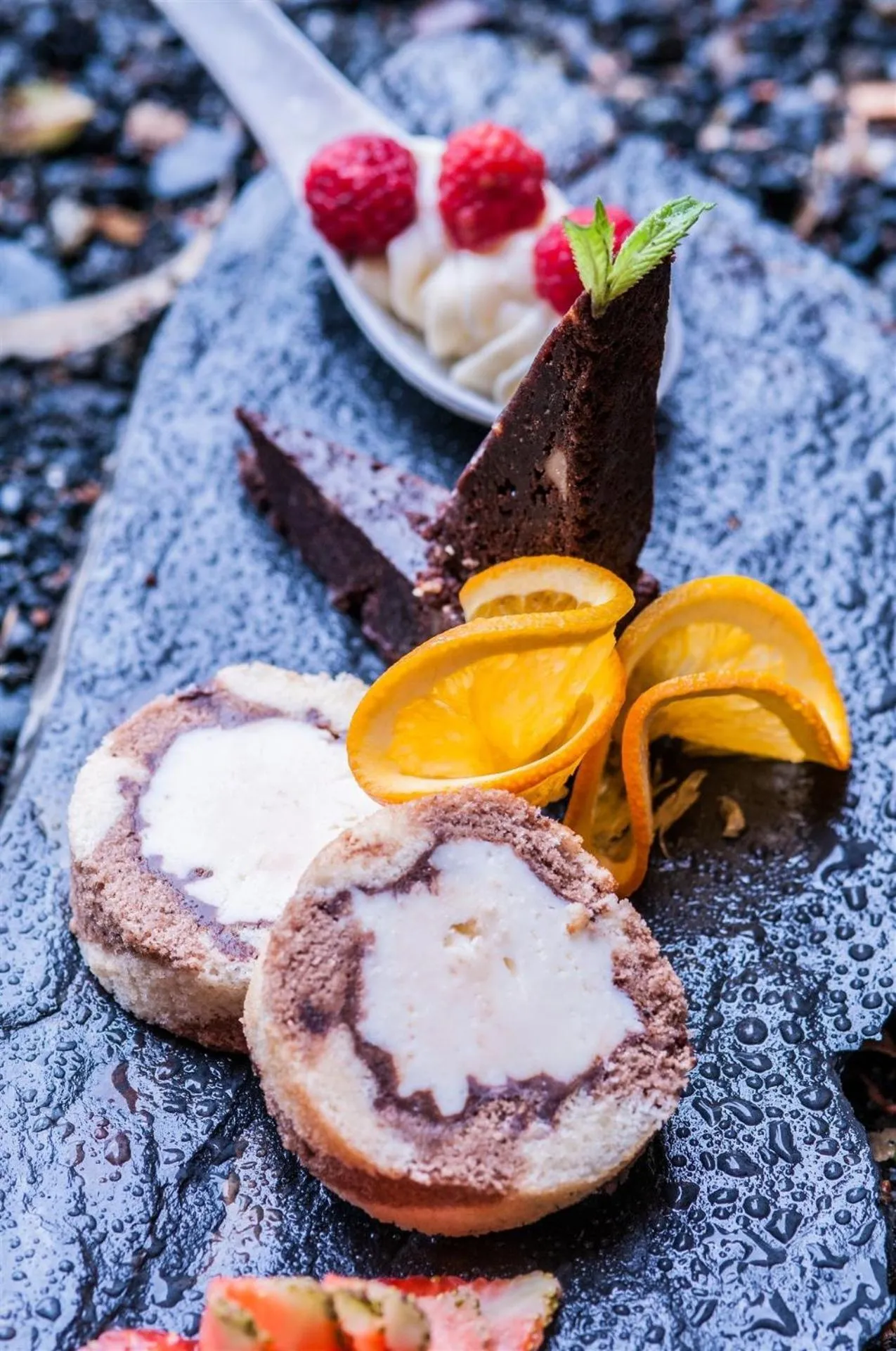 Food close-up in Yelcho en la Patagonia