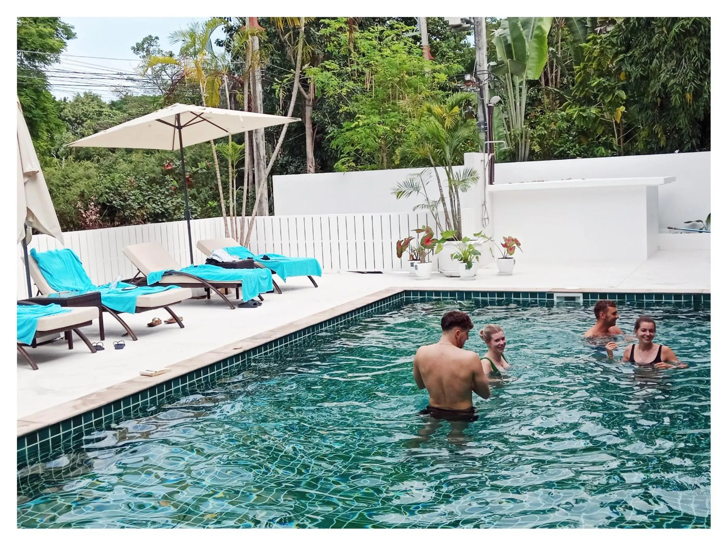 Swimming pool in Ampha Place Hotel