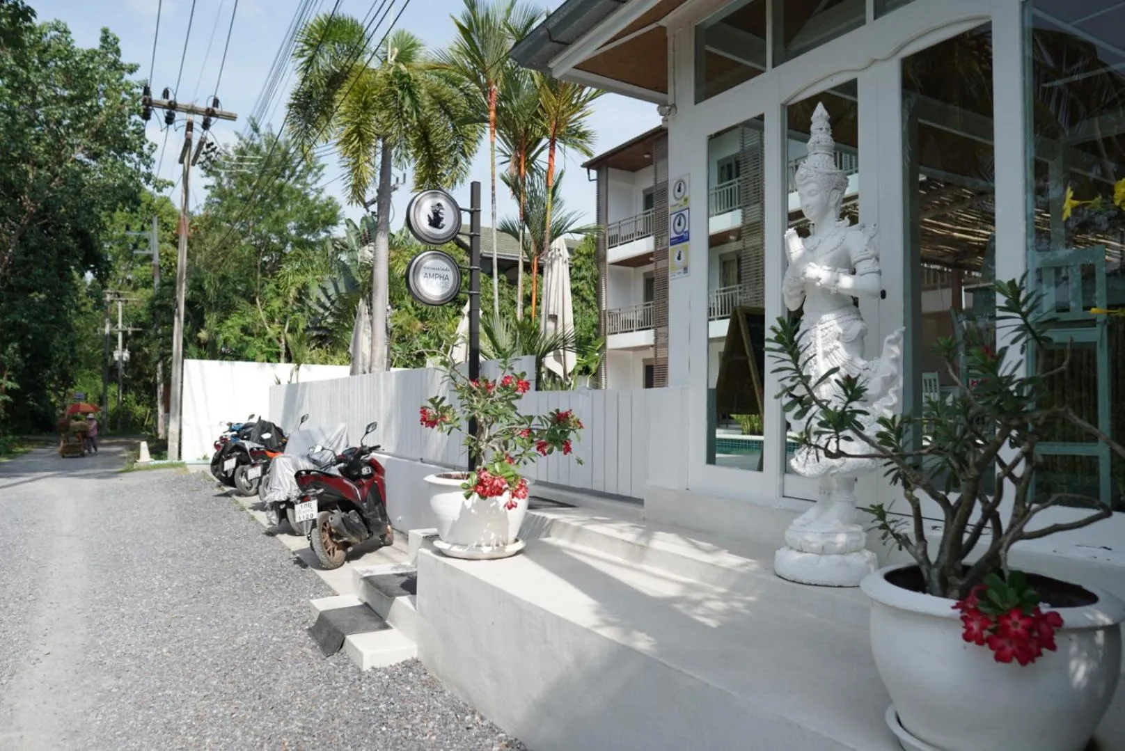 Property building in Ampha Place Hotel