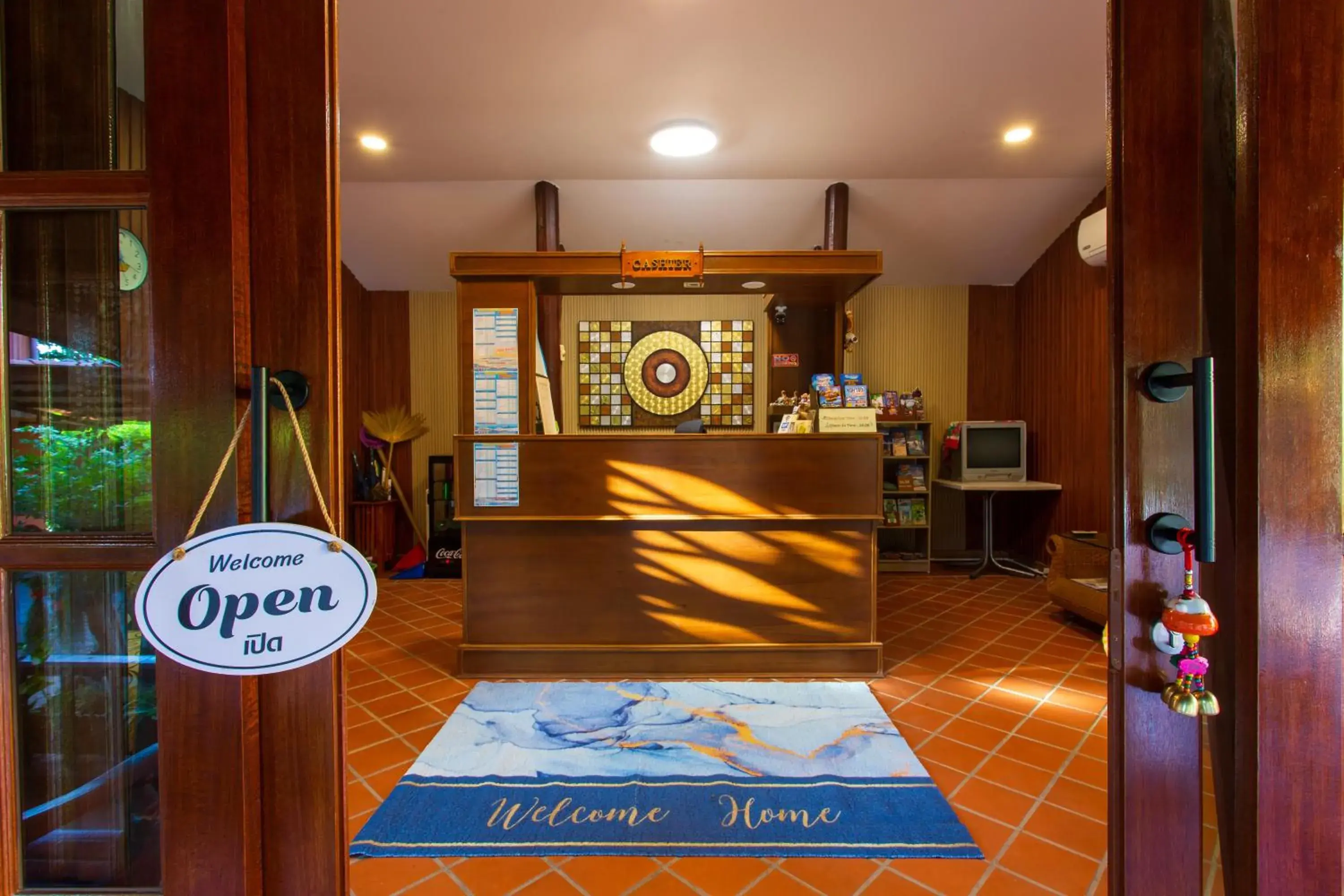 Lobby or reception in Harry's Bungalows Lobby or reception in Harry's Bungalows