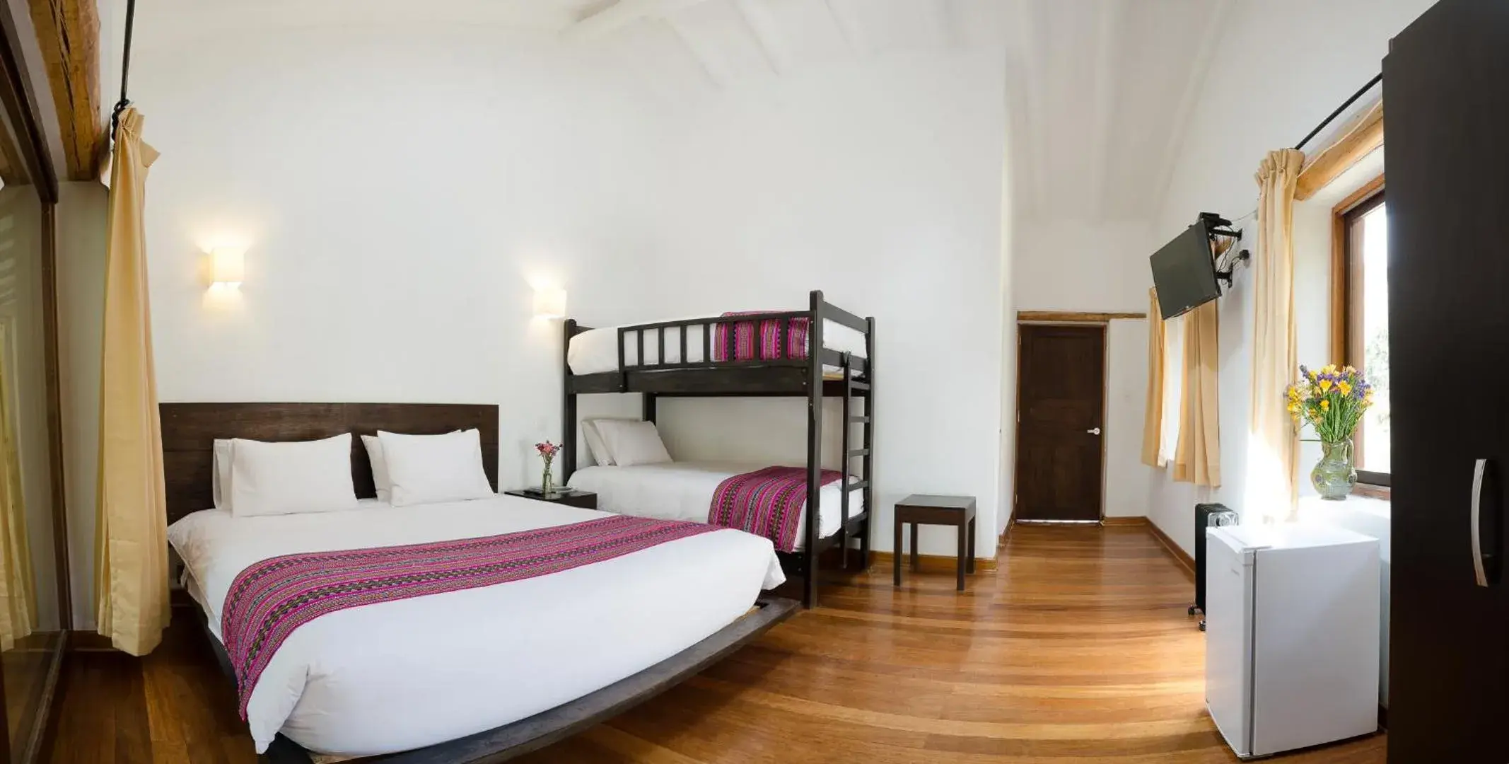 Quadruple Room with Terrace in Bamboo Lodge Sacred Valley Quadruple Room with Terrace in Bamboo Lodge Sacred Valley