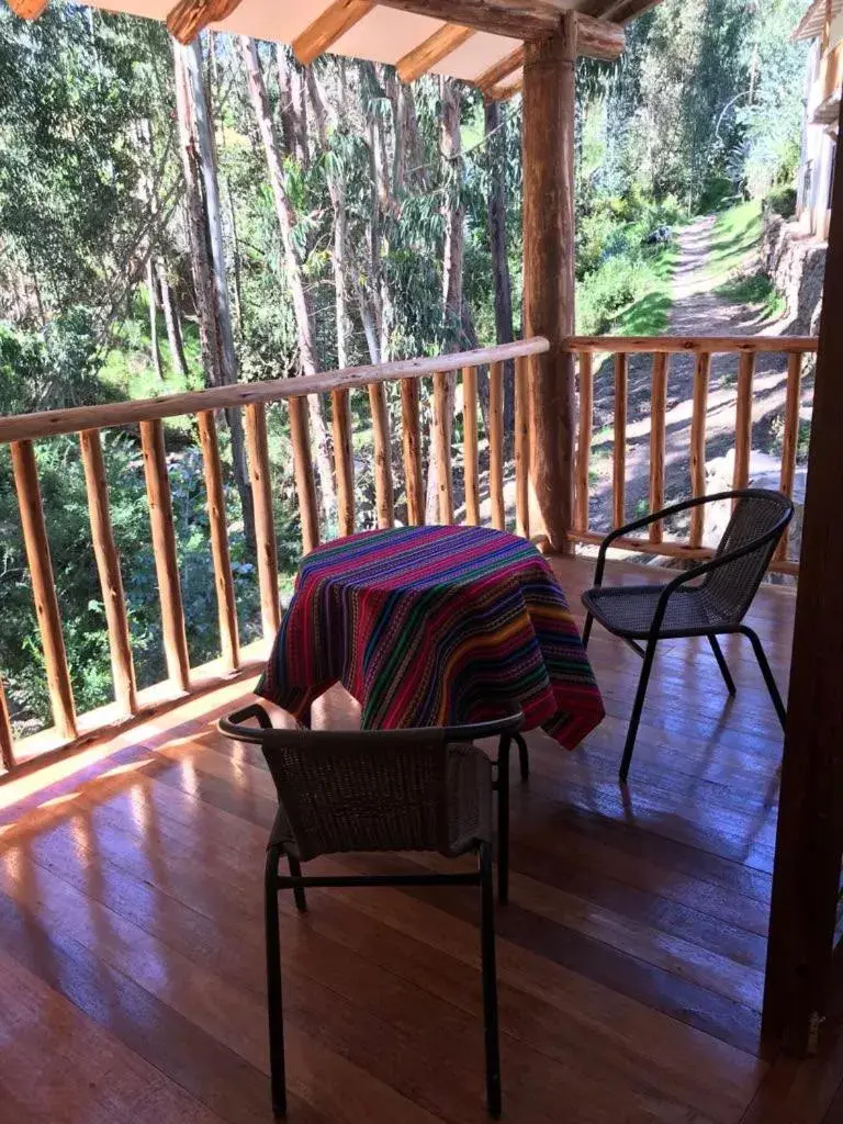 Double Room with Balcony in Bamboo Lodge Sacred Valley Double Room with Balcony in Bamboo Lodge Sacred Valley