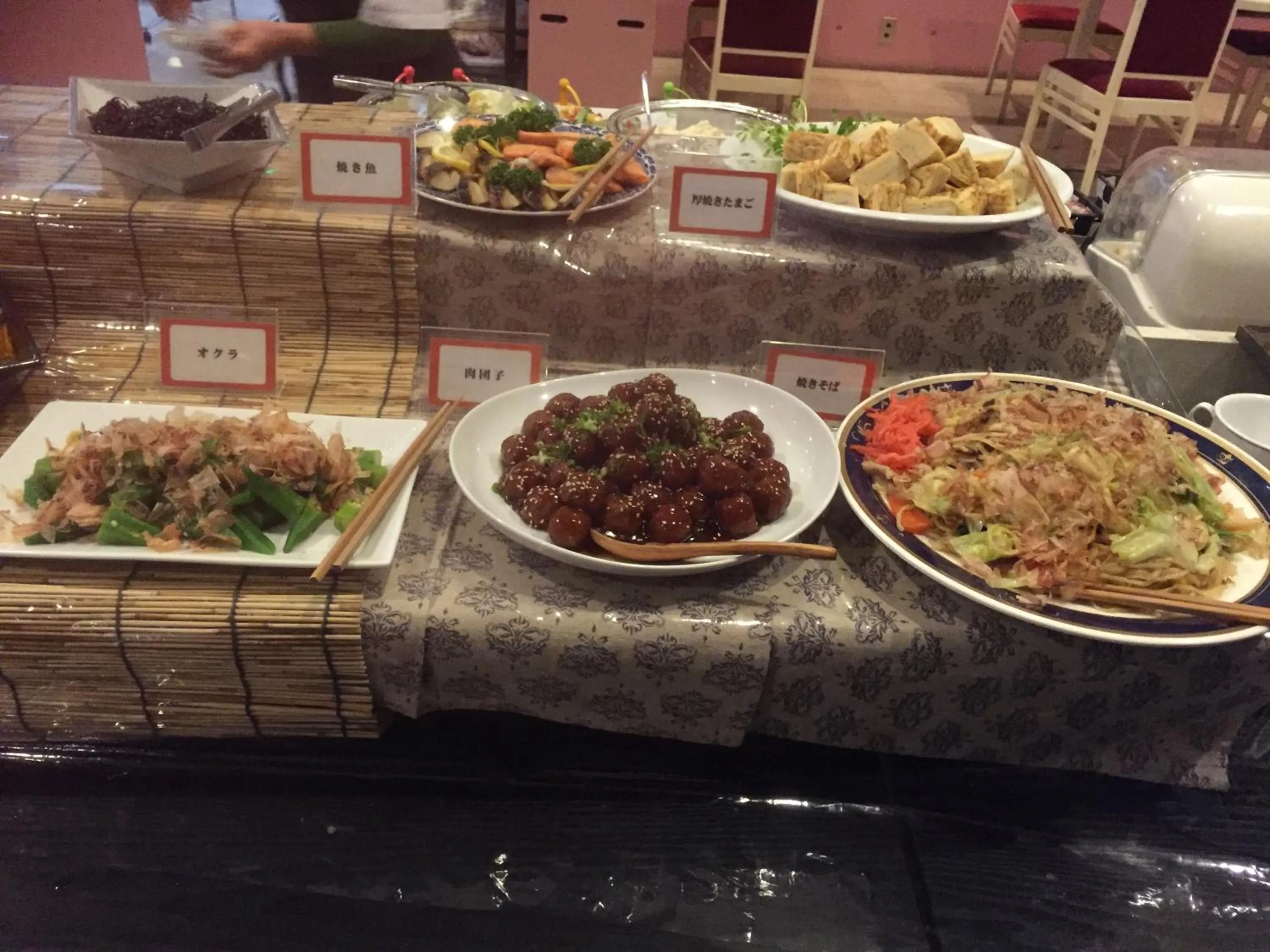 Buffet breakfast in Hotel Crown Hills Kofu