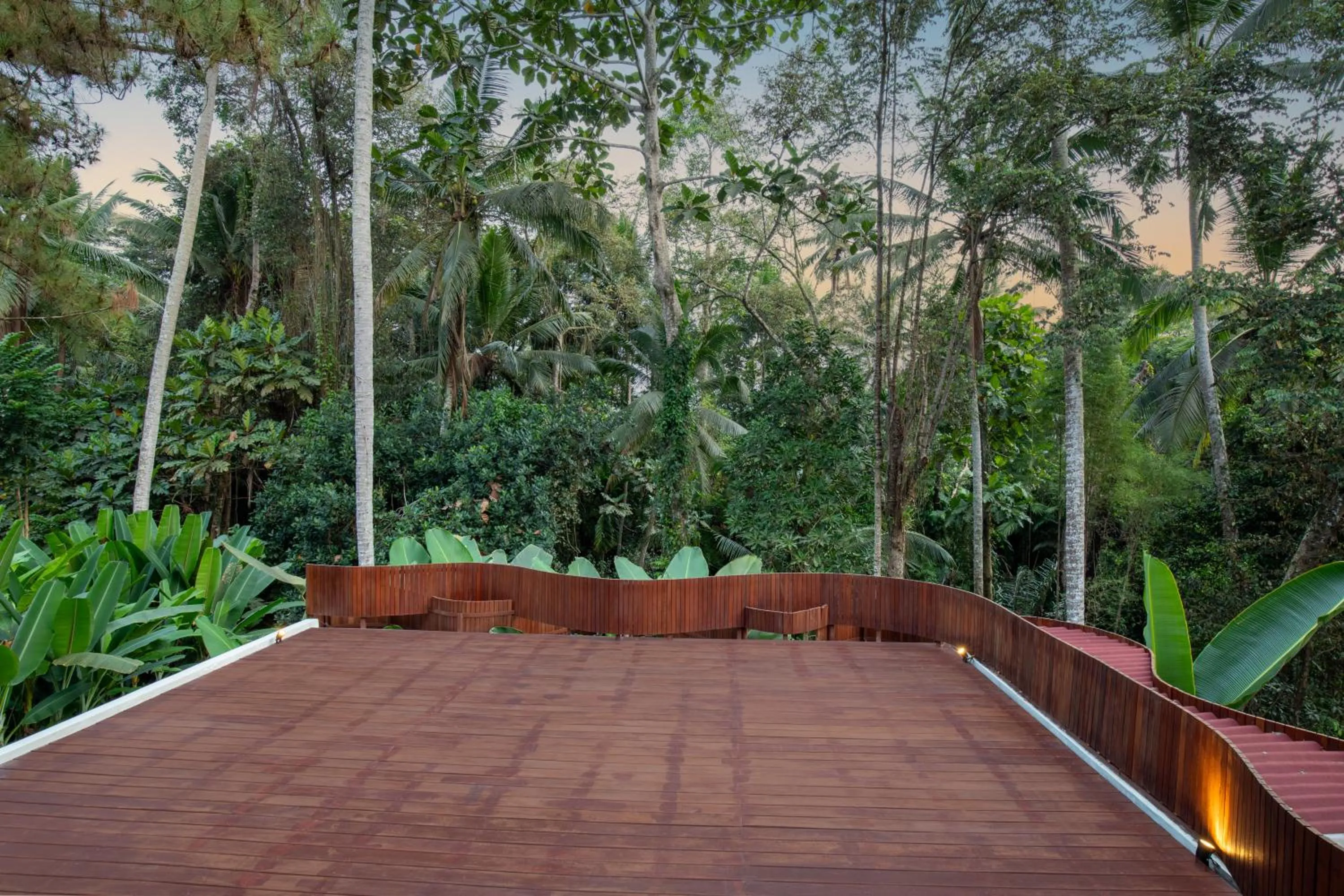 Balcony/Terrace in Suara Air Luxury Villa Ubud