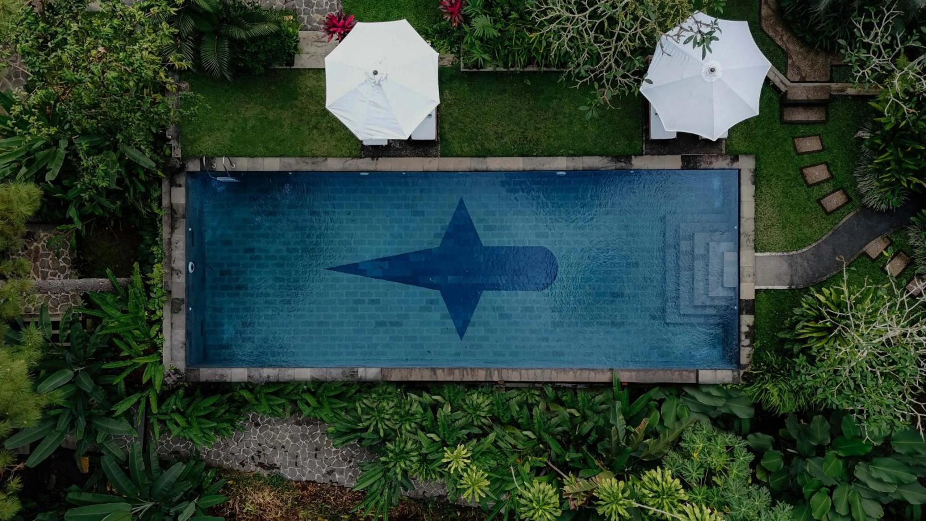 Bird's eye view in Suara Air Luxury Villa Ubud