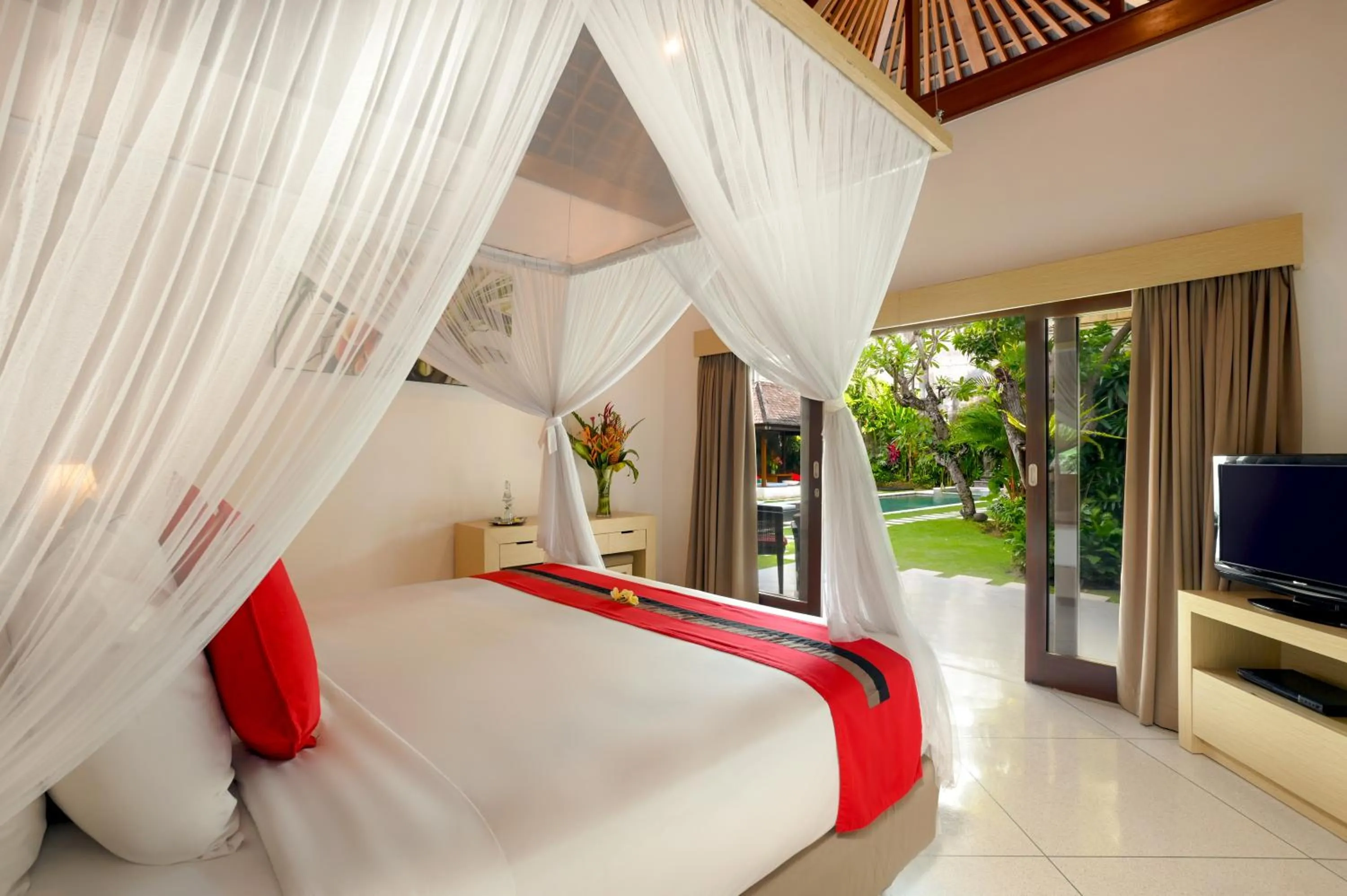 Bedroom, Bed in Villa Zanissa