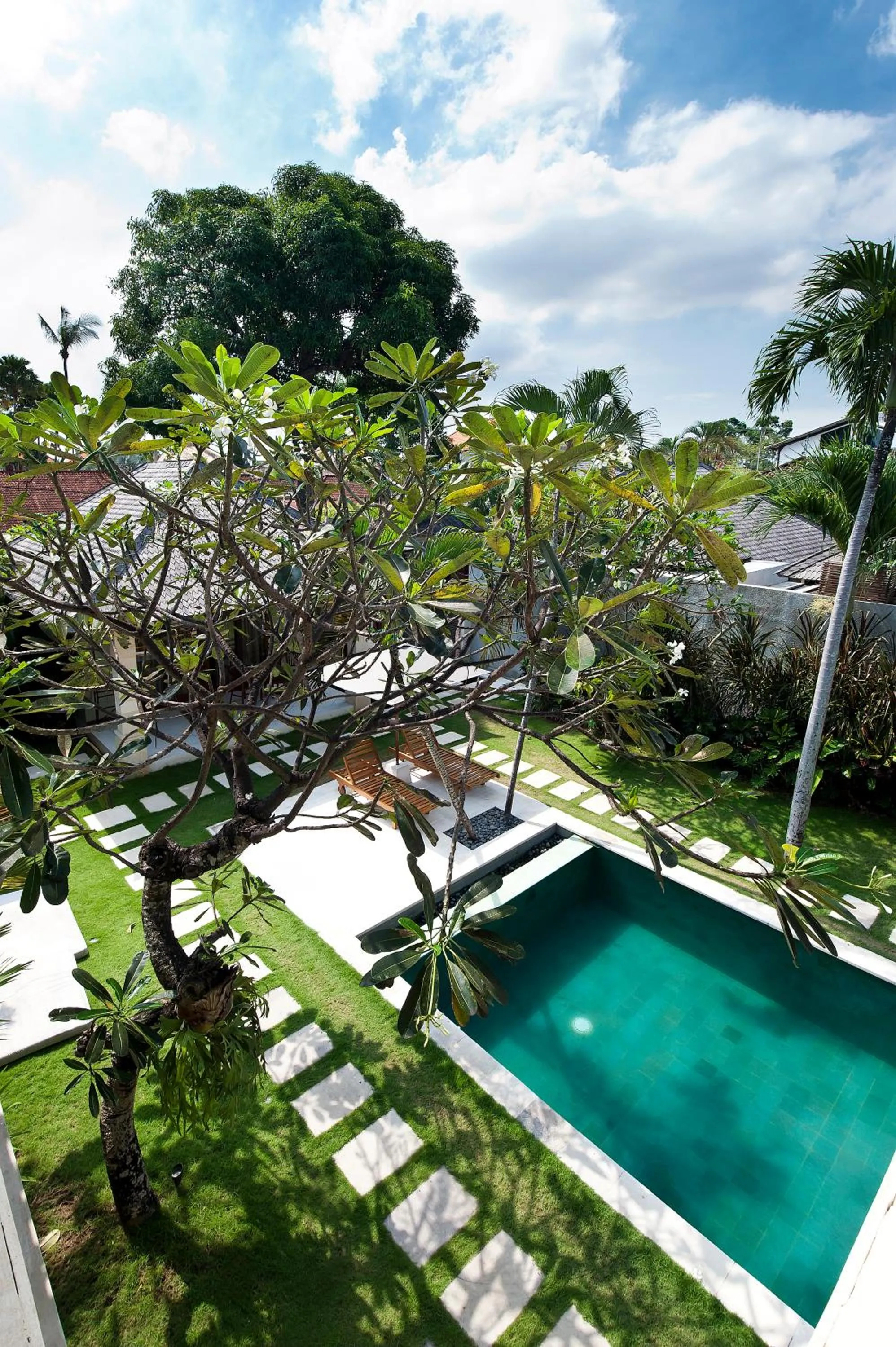 Garden view in Villa Zanissa