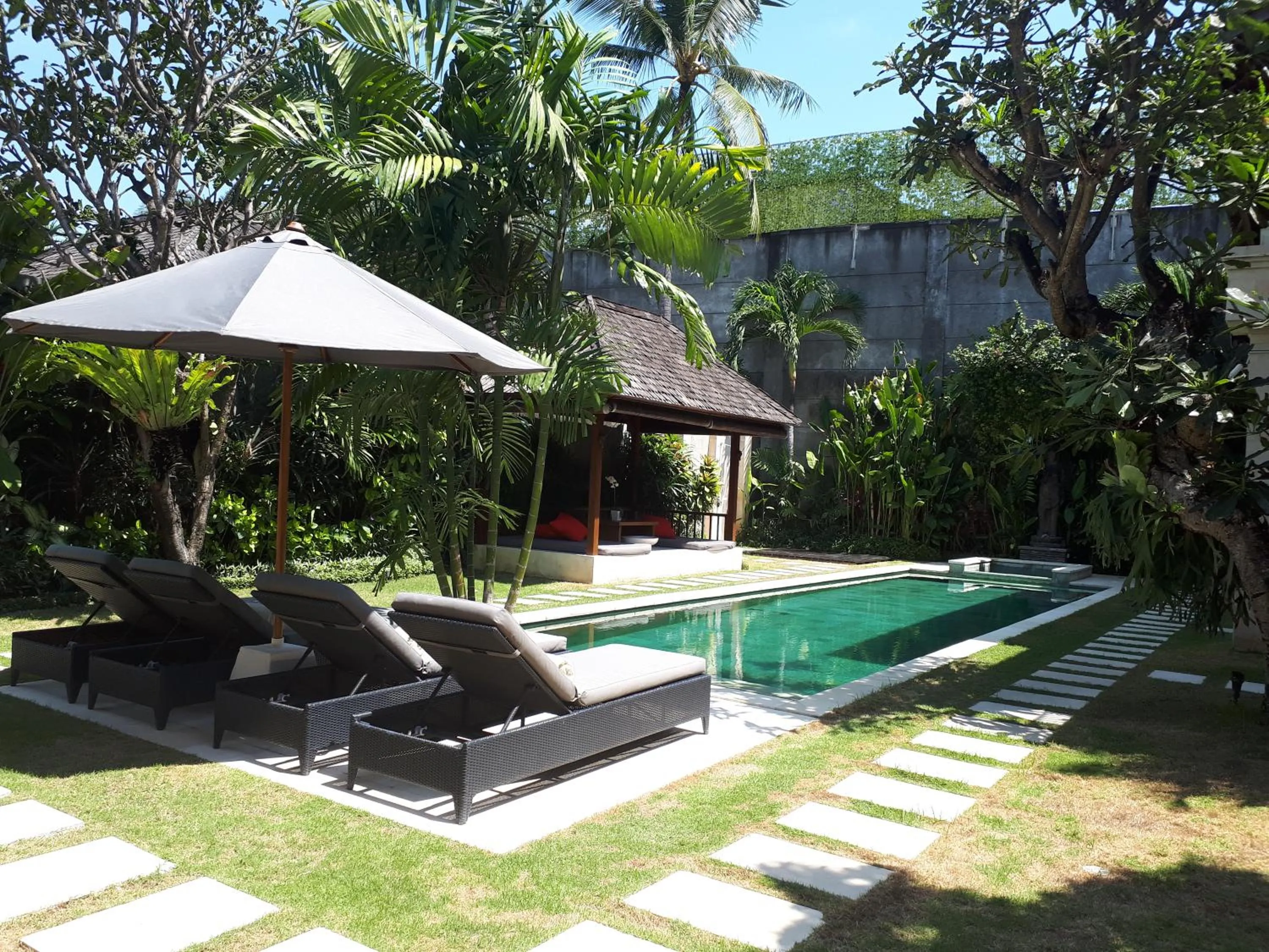 Garden in Villa Zanissa