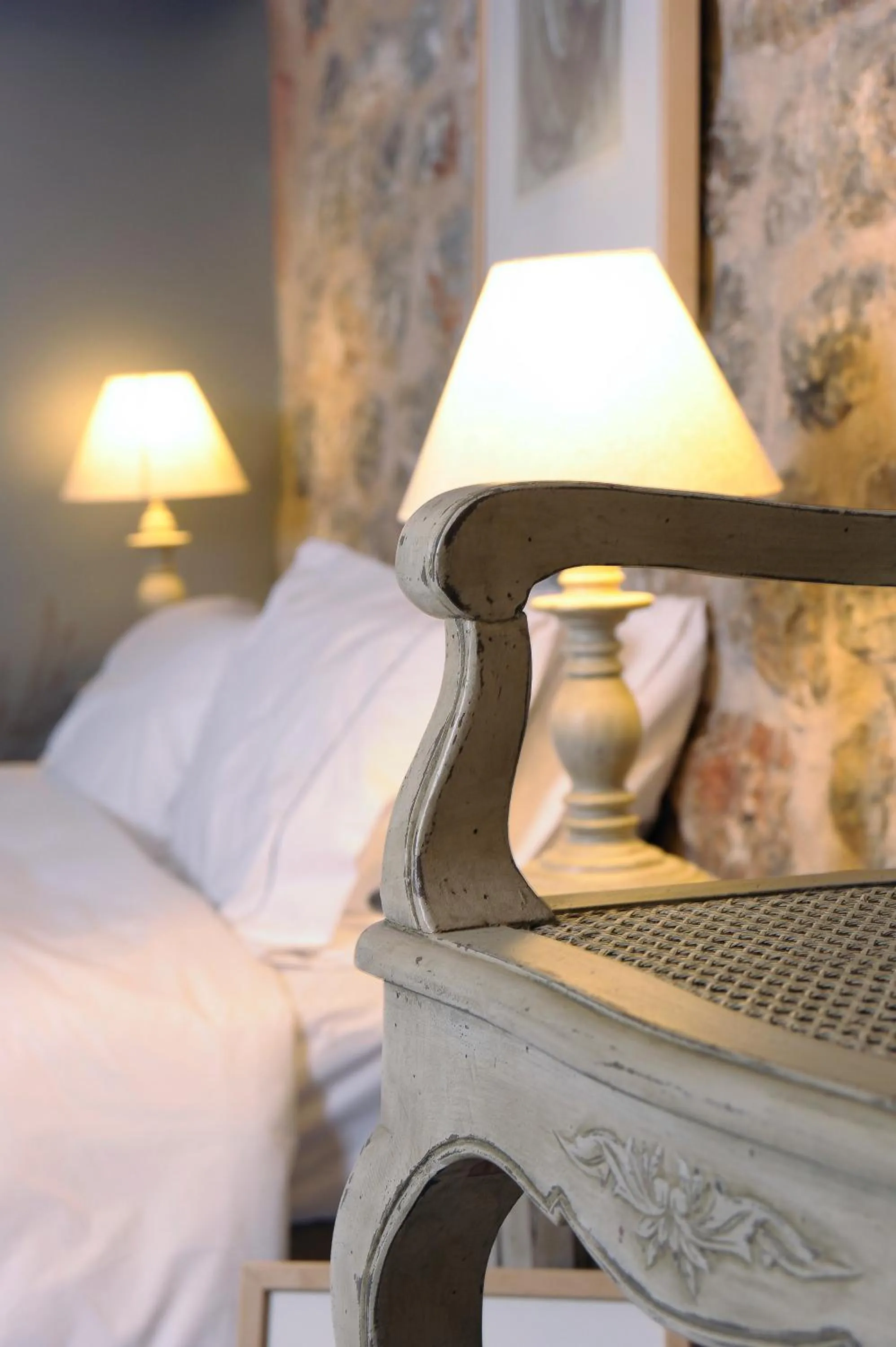 Decorative detail, Bed in Citta dei Nicliani