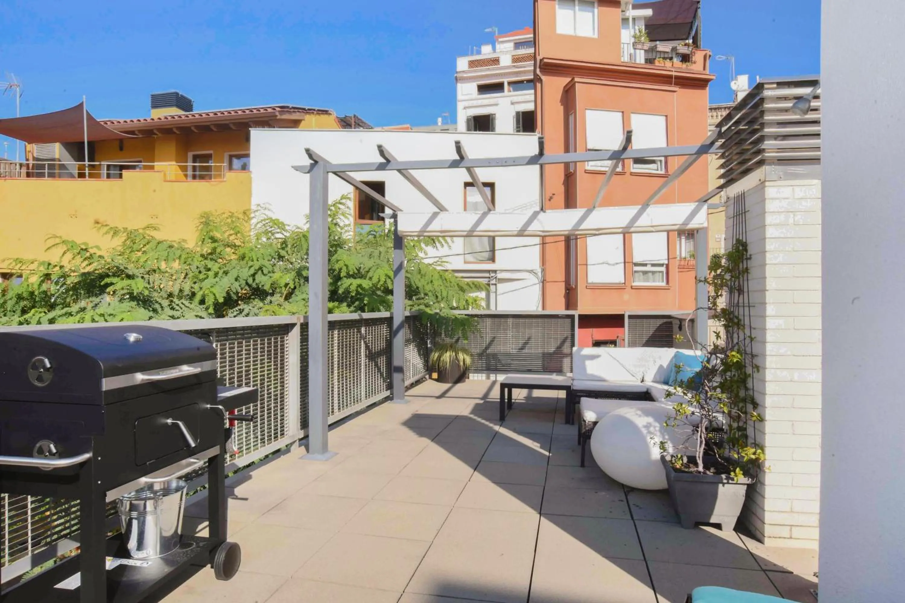 BBQ facilities in Terrassa de Mar Apartment