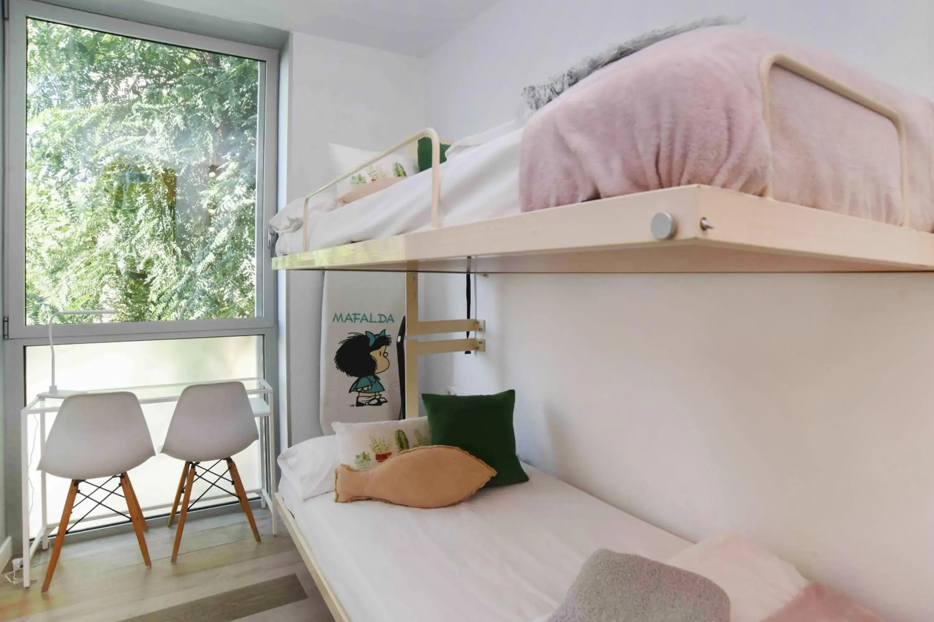 Bed in Terrassa de Mar Apartment Bed in Terrassa de Mar Apartment