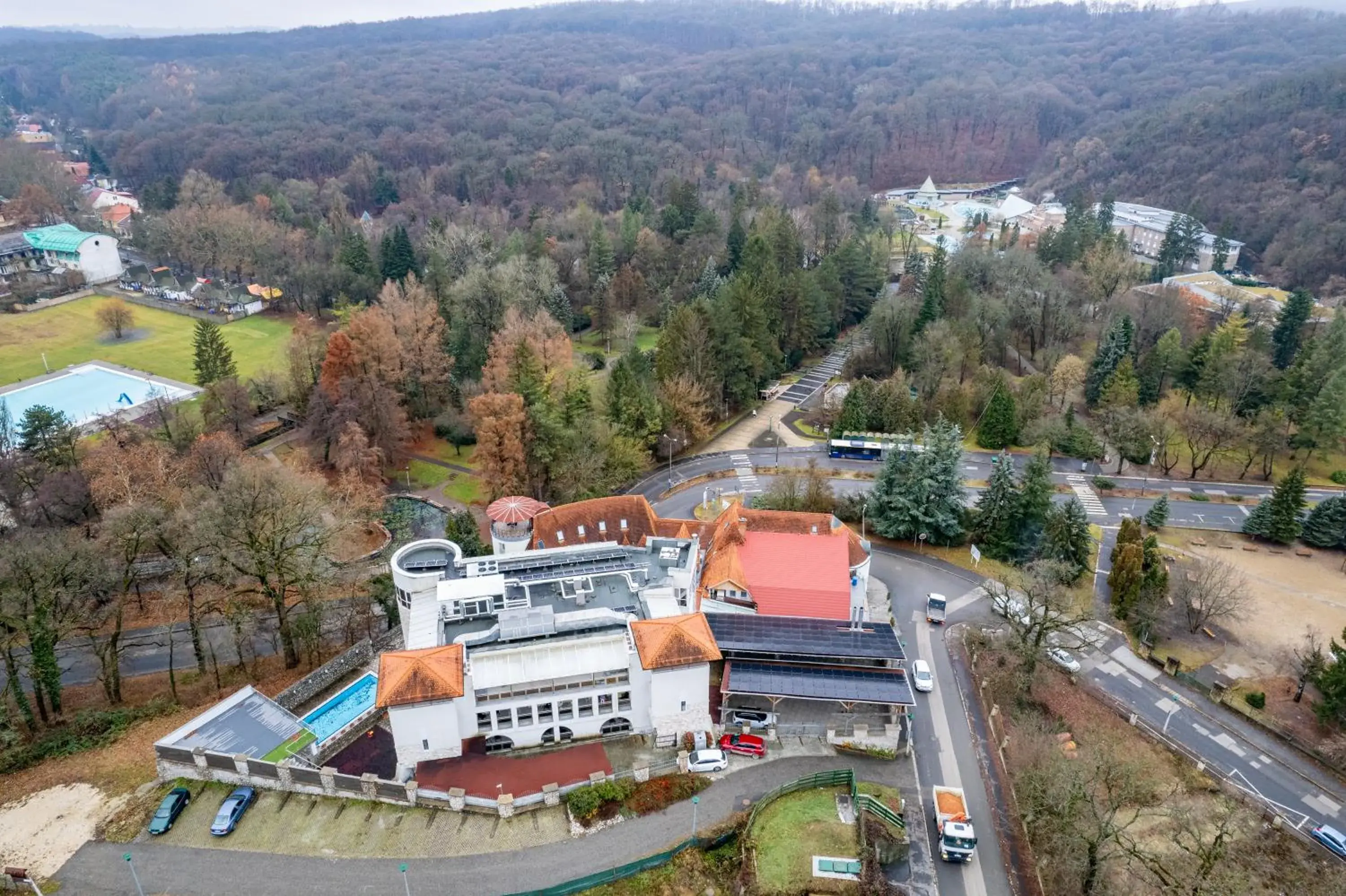 Property building in Bástya Konferencia és Wellness Hotel Property building in Bástya Konferencia és Wellness Hotel