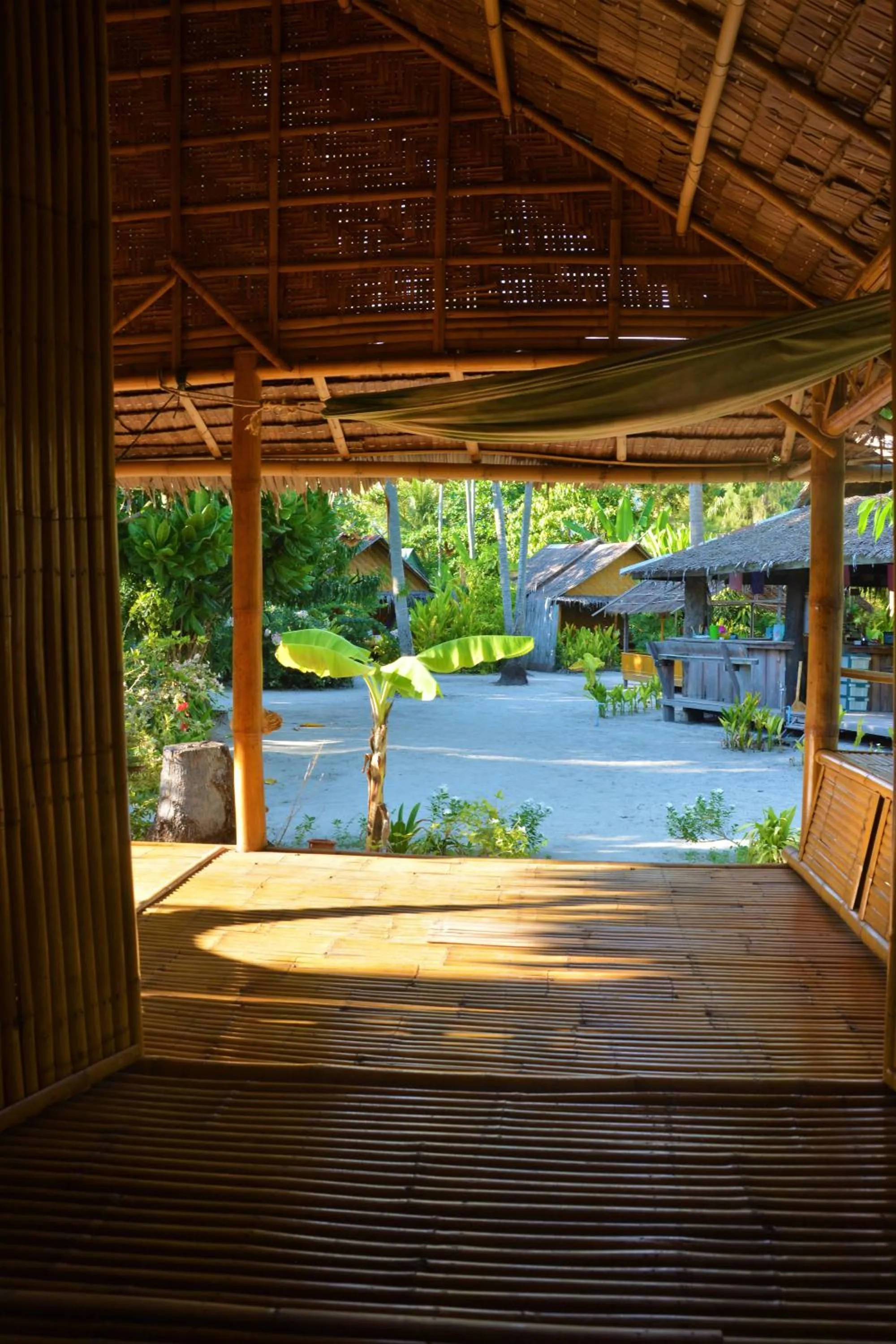 Garden view in Forra Dive Resort Sunrise