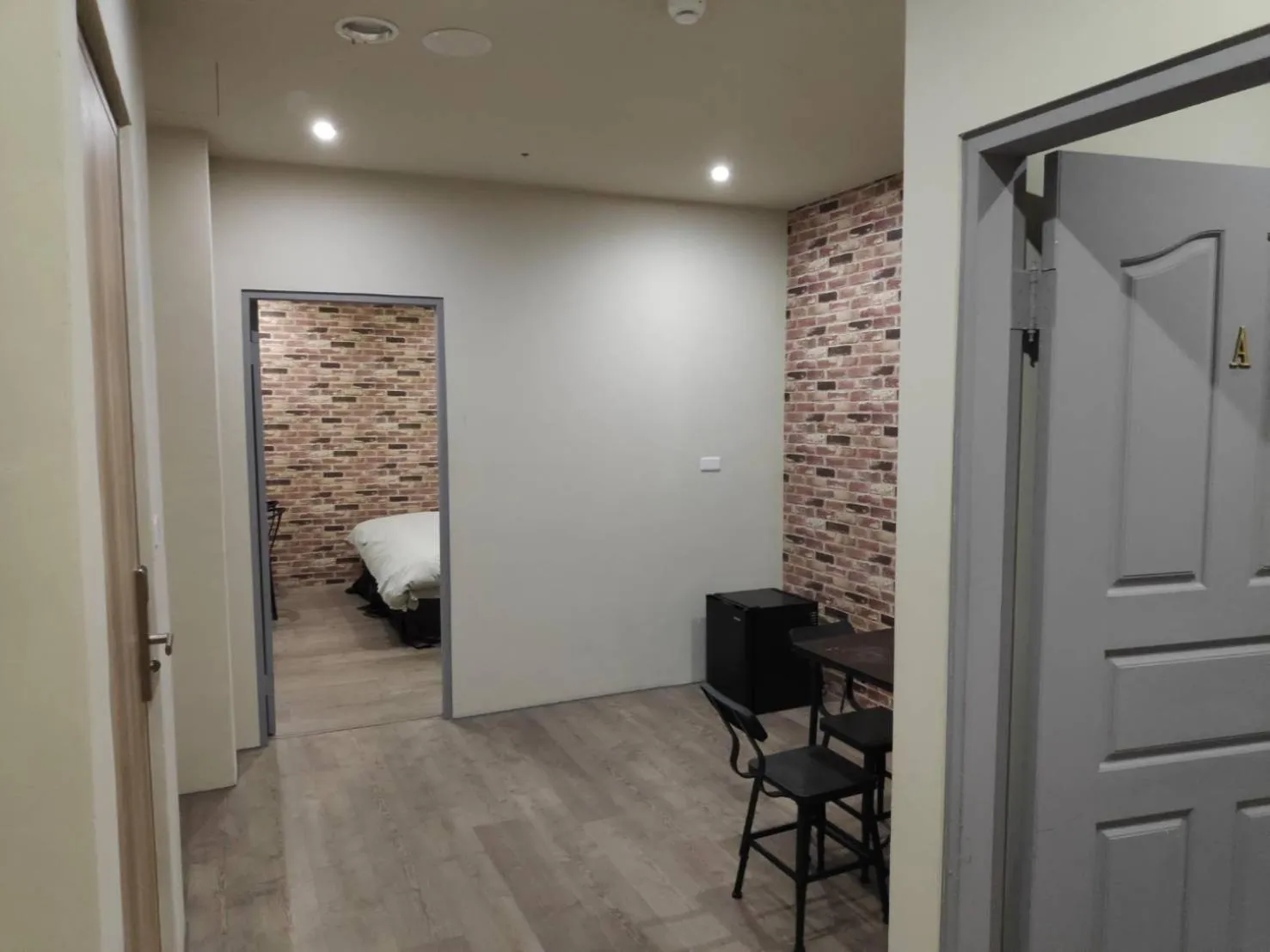 Living room, Bed in Saint Hostel