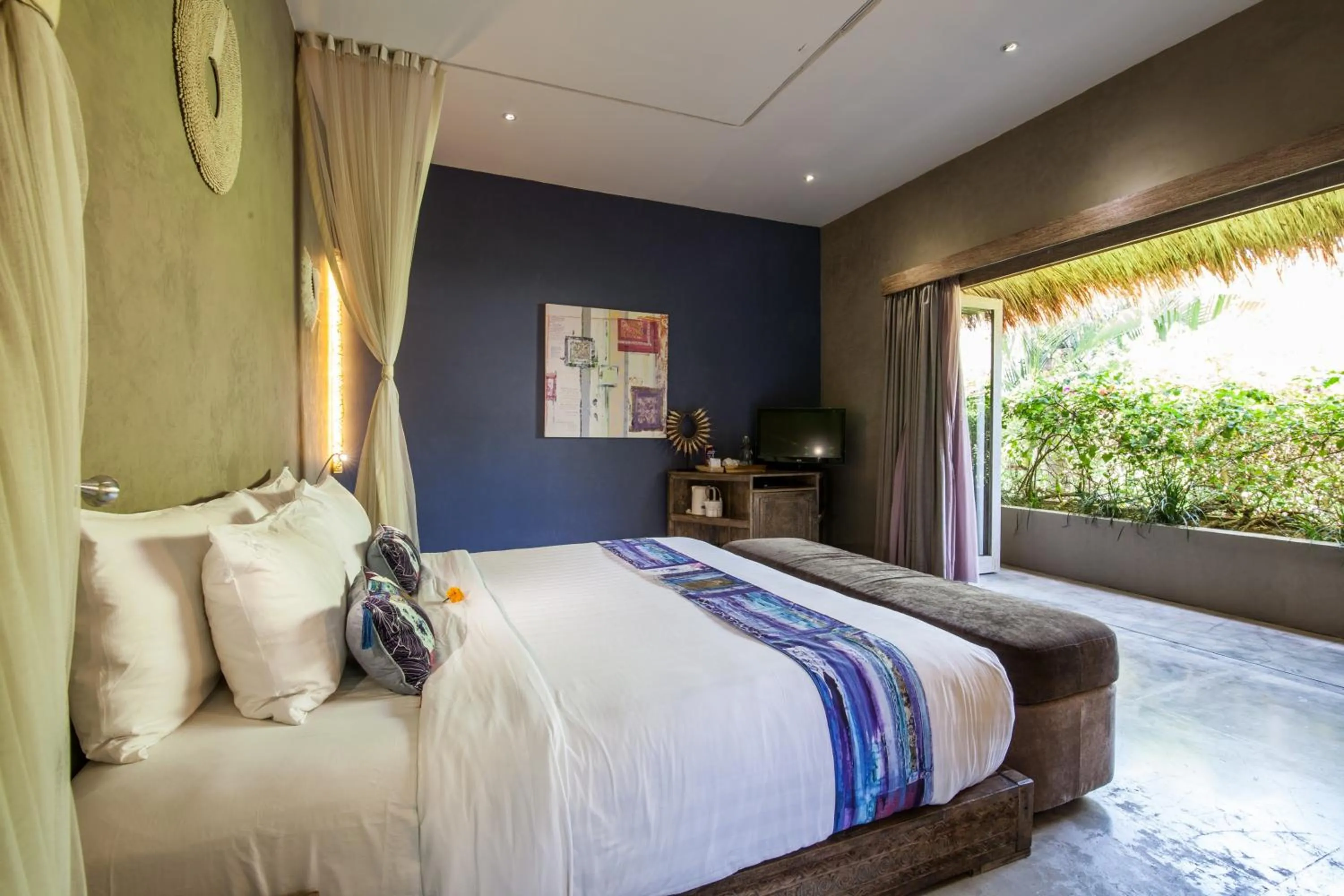 Bed in Blue Karma Dijiwa Seminyak