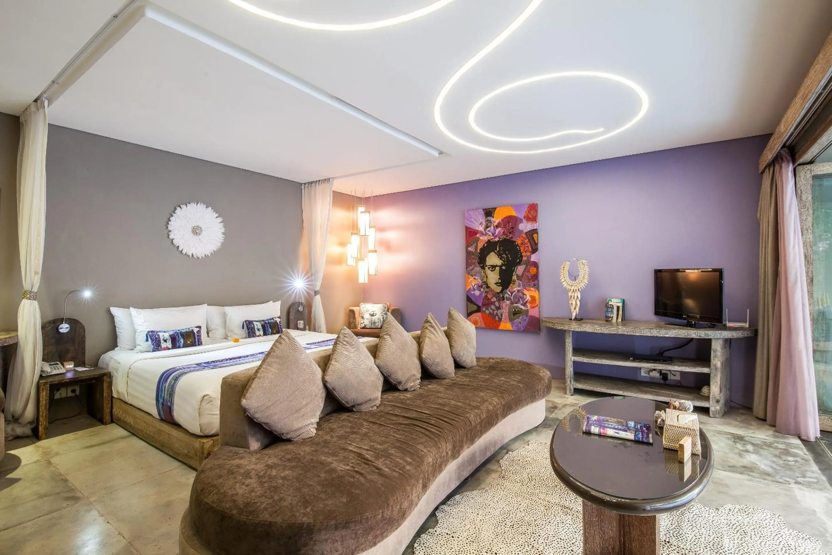 Bed in Blue Karma Dijiwa Seminyak