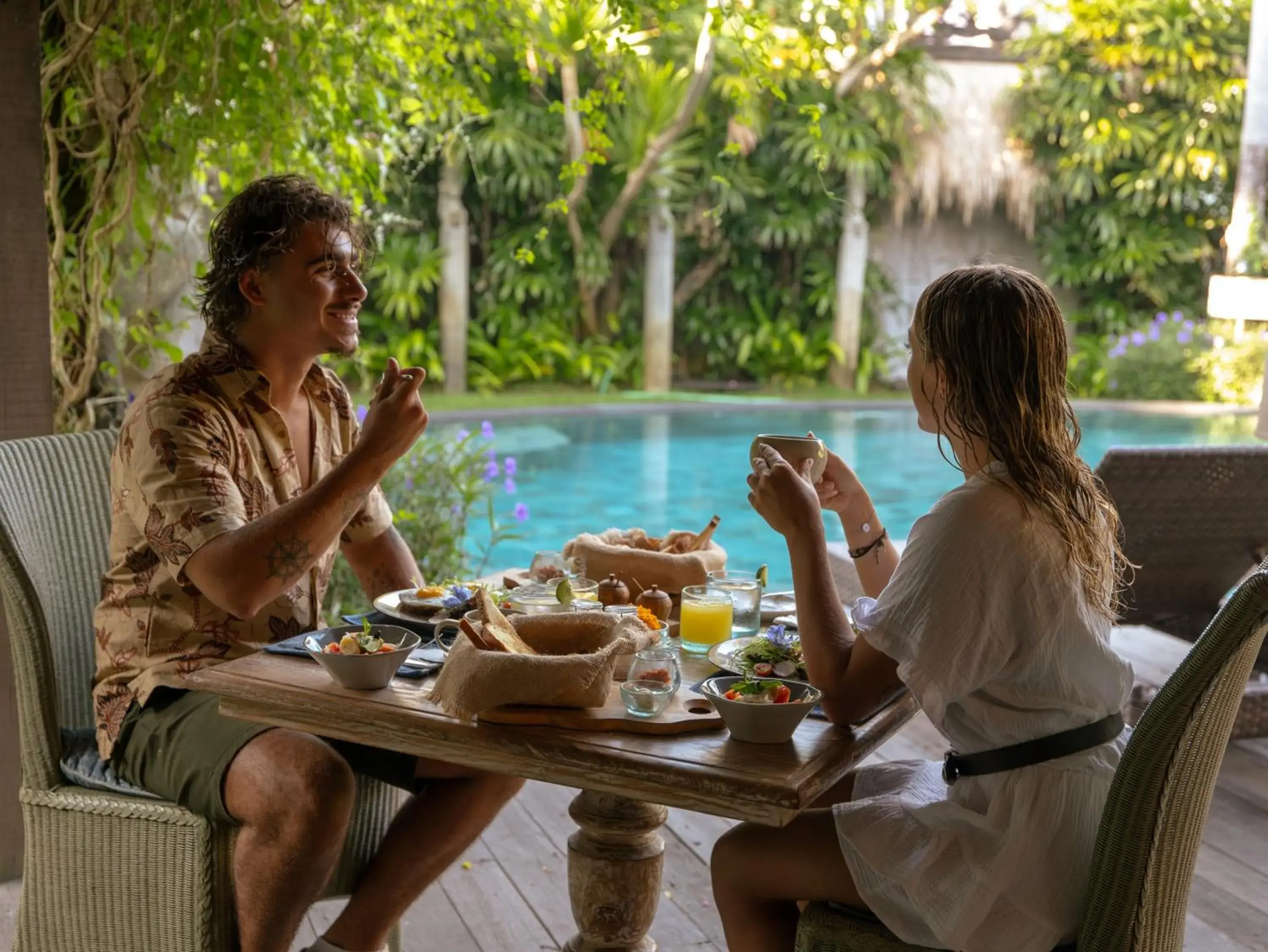 Breakfast in Blue Karma Dijiwa Seminyak Breakfast in Blue Karma Dijiwa Seminyak