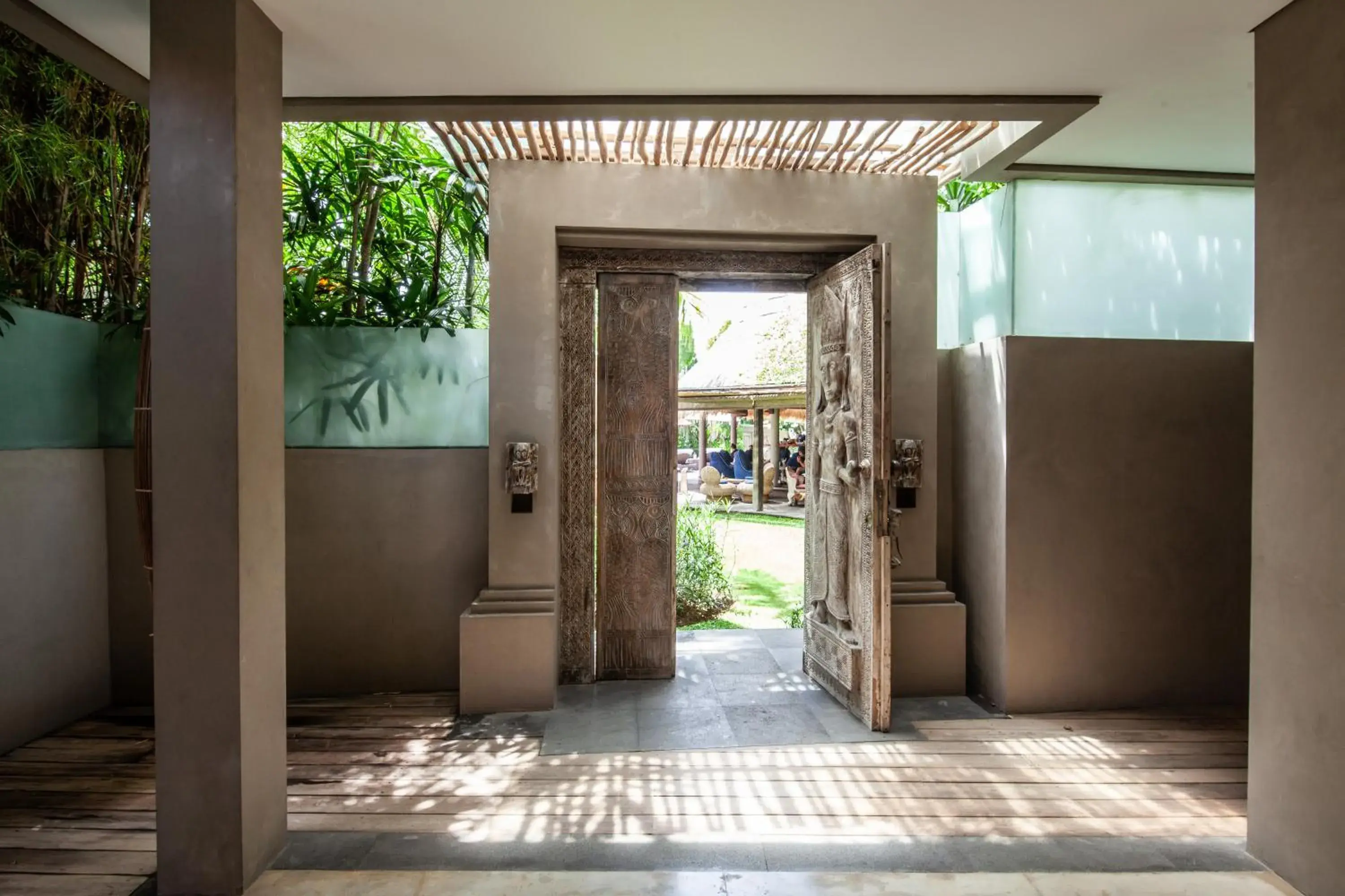 Facade/entrance in Blue Karma Dijiwa Seminyak Facade/entrance in Blue Karma Dijiwa Seminyak