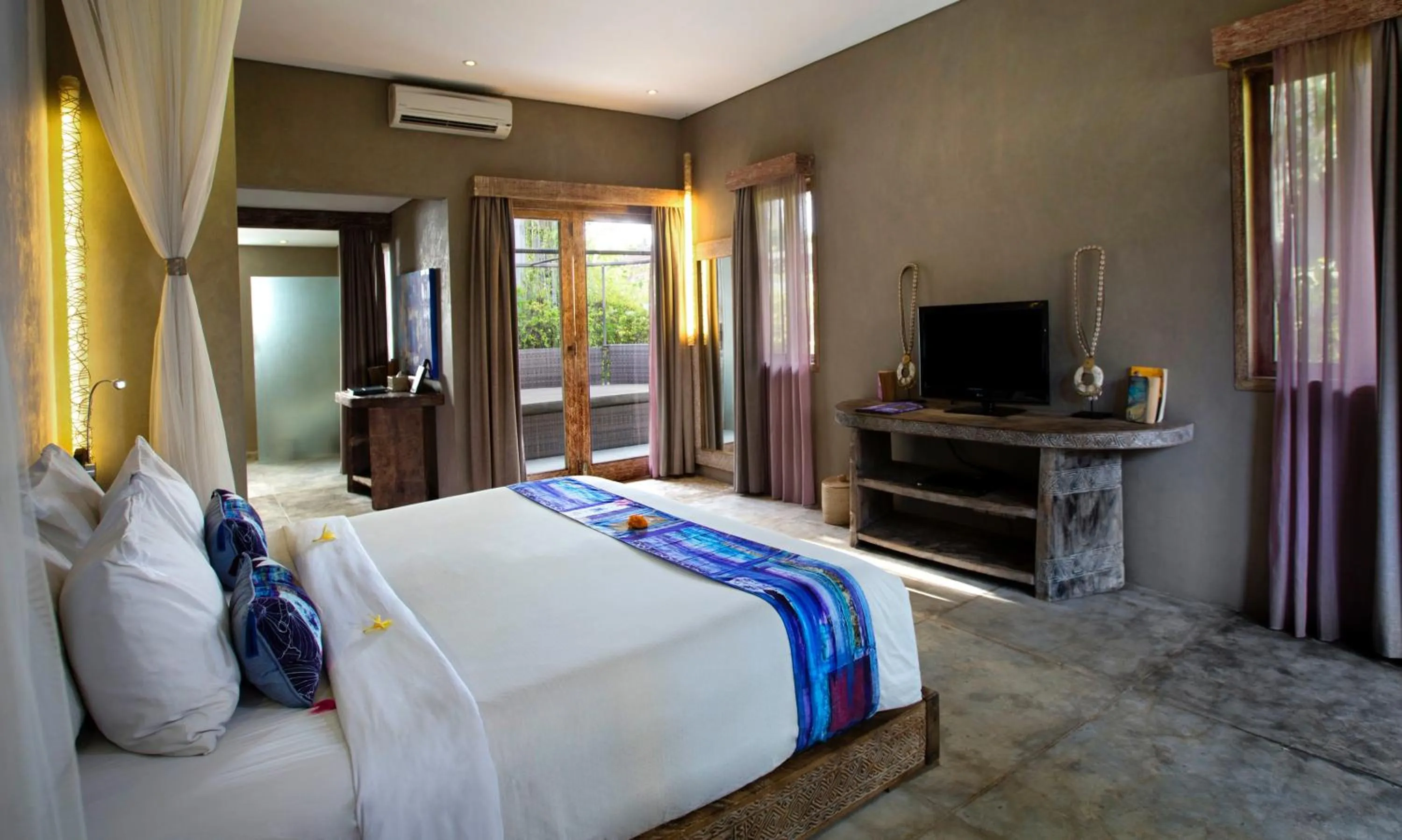 Bed in Blue Karma Dijiwa Seminyak