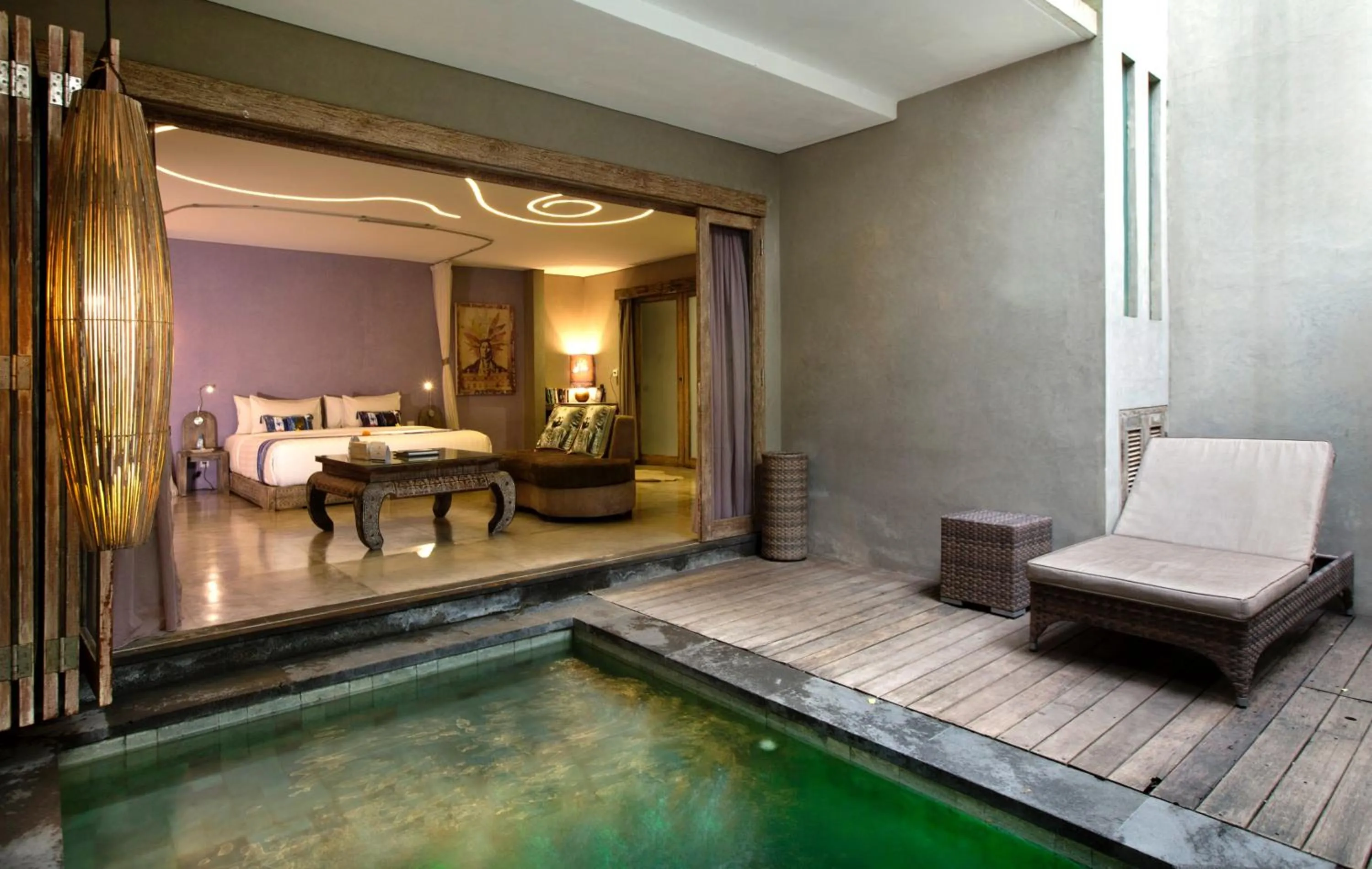 Swimming pool in Blue Karma Dijiwa Seminyak