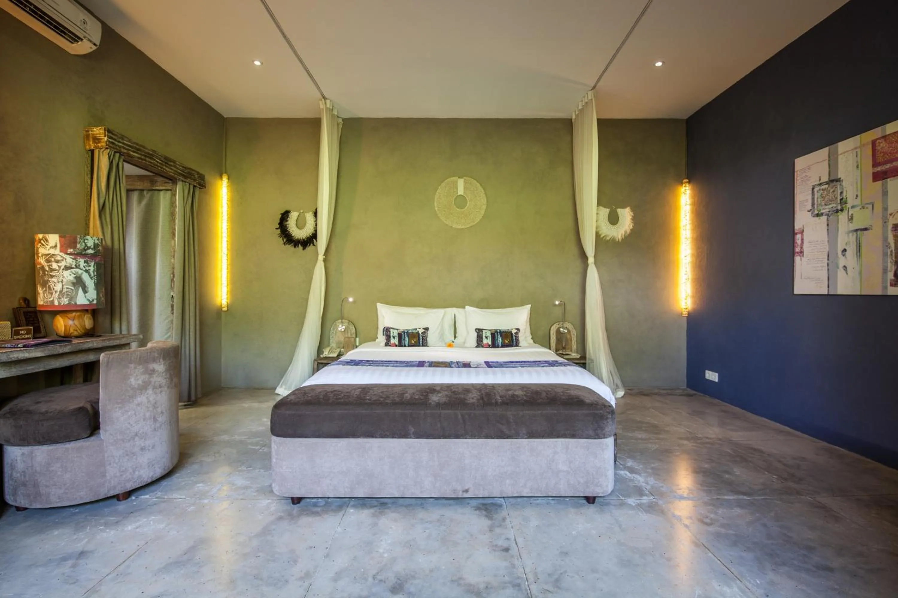 Bed in Blue Karma Dijiwa Seminyak