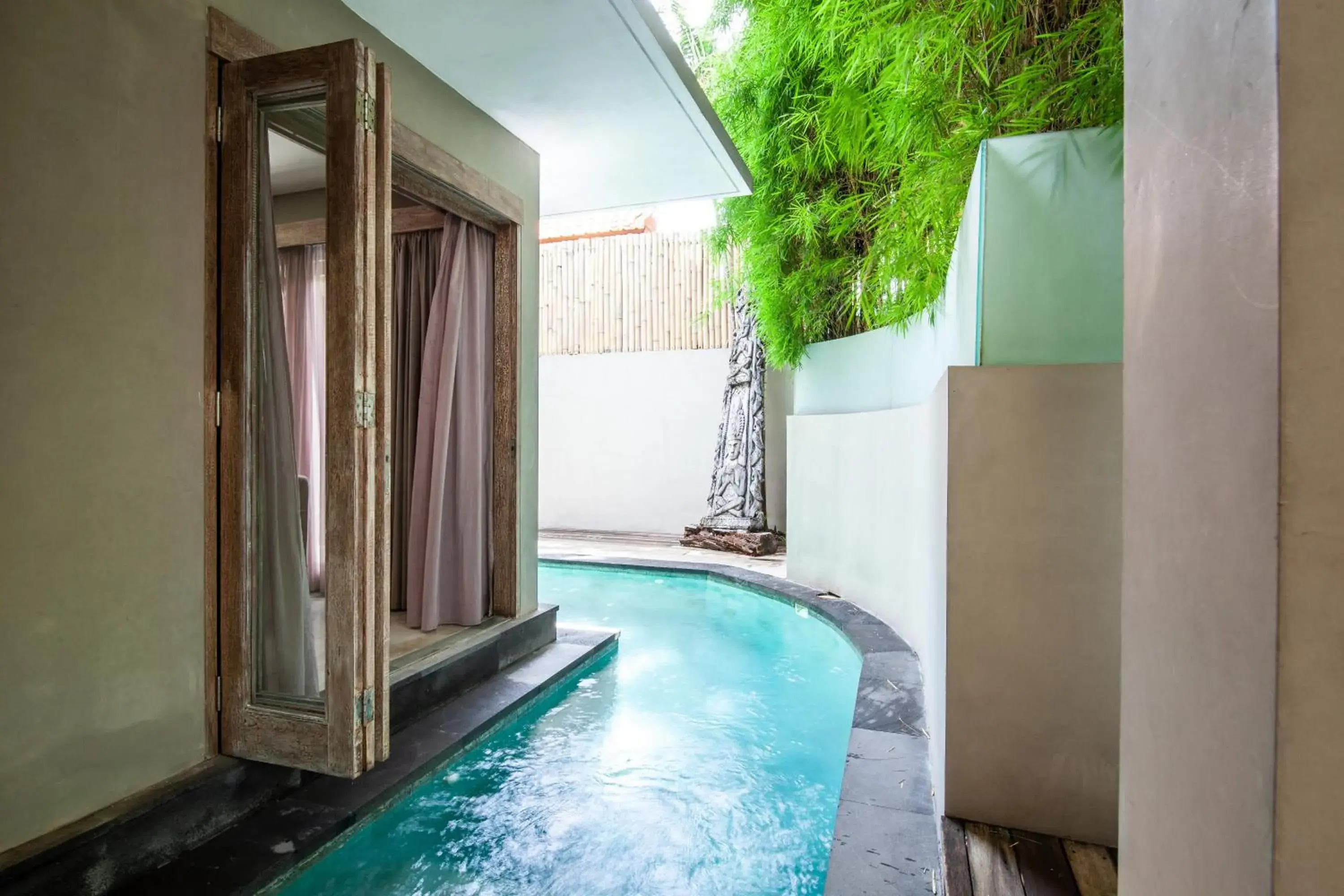 Swimming pool in Blue Karma Dijiwa Seminyak Swimming pool in Blue Karma Dijiwa Seminyak