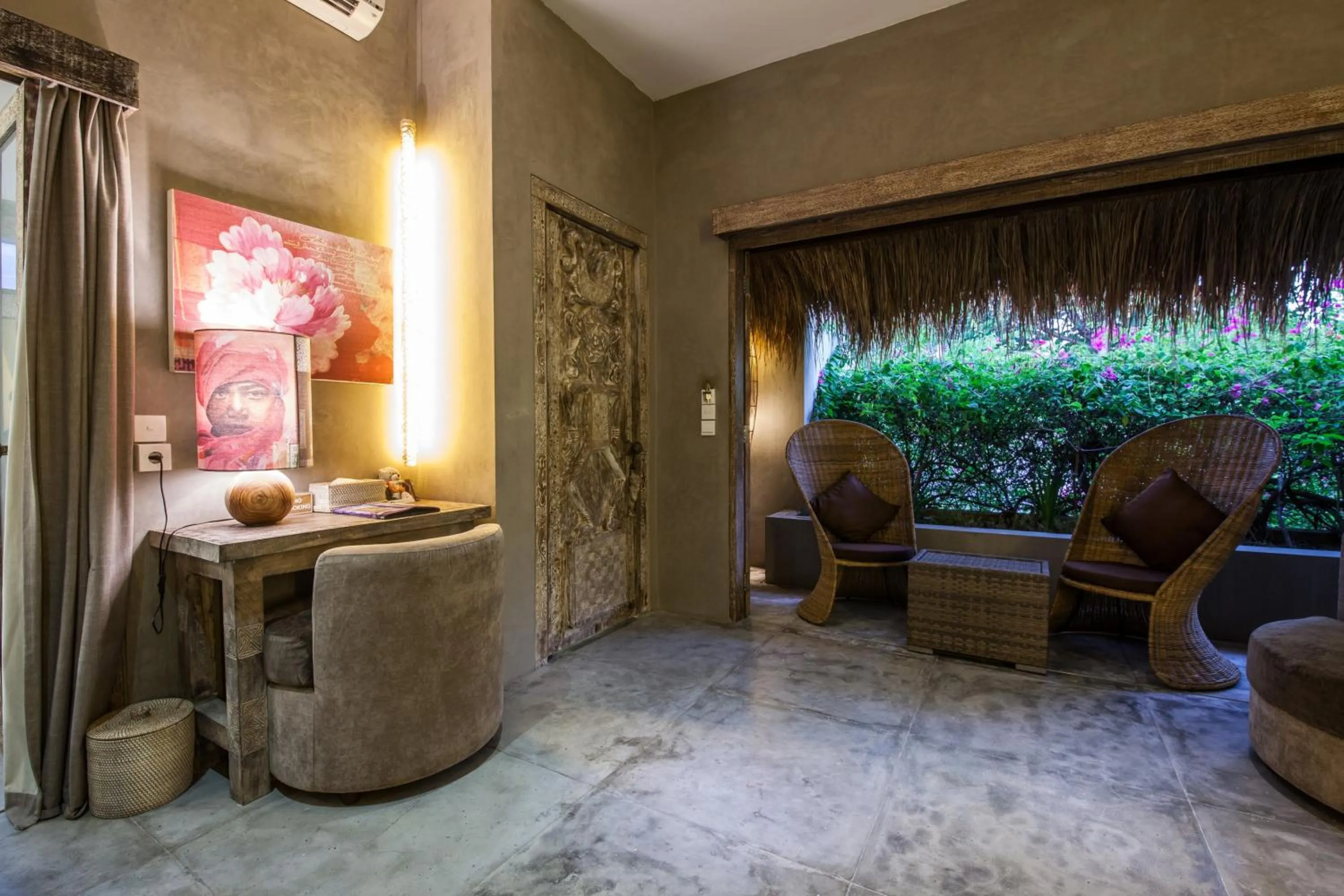 Seating area in Blue Karma Dijiwa Seminyak